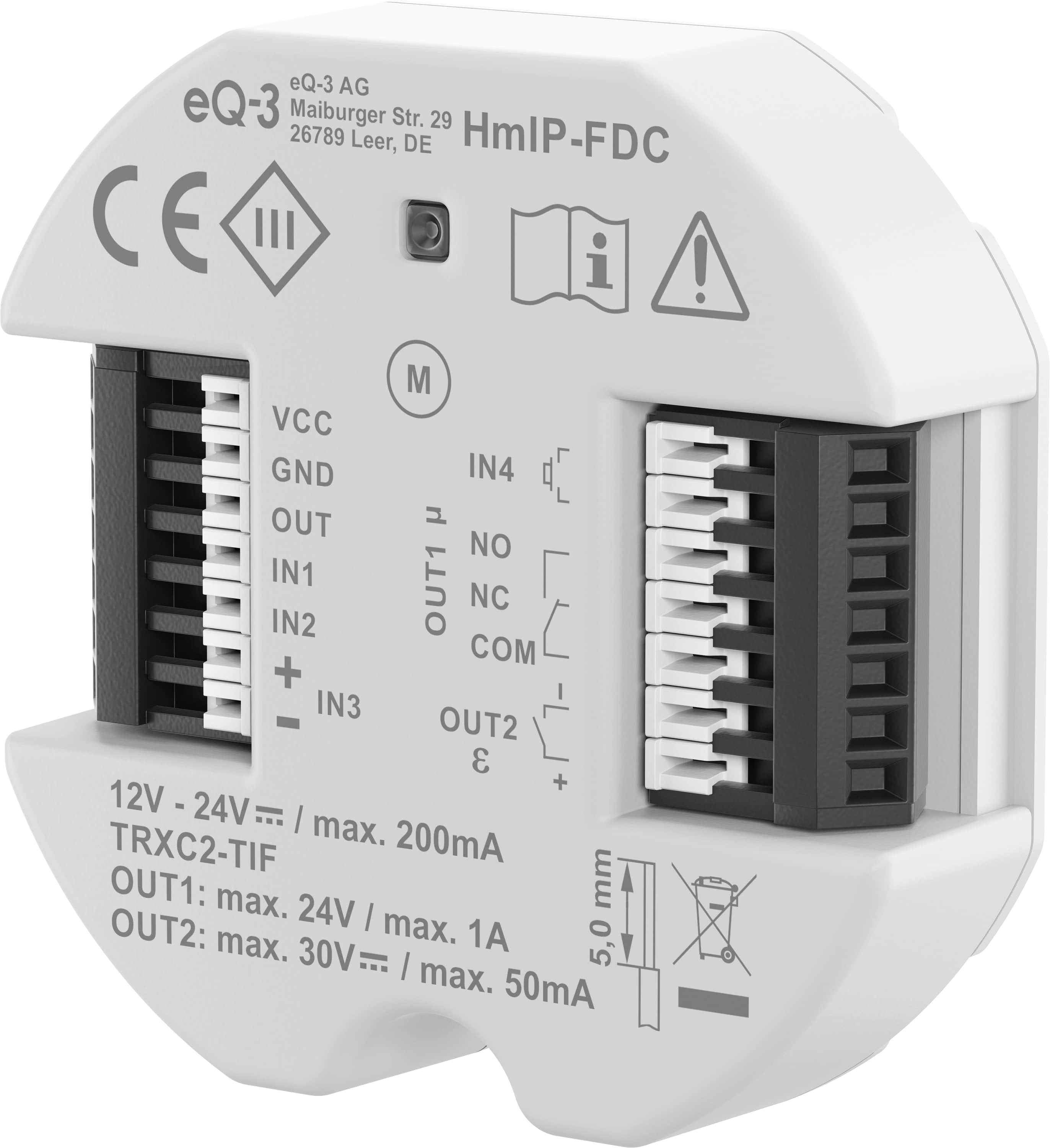 HOMEMATIC IP 160811A0, Universal Türöffner Controller