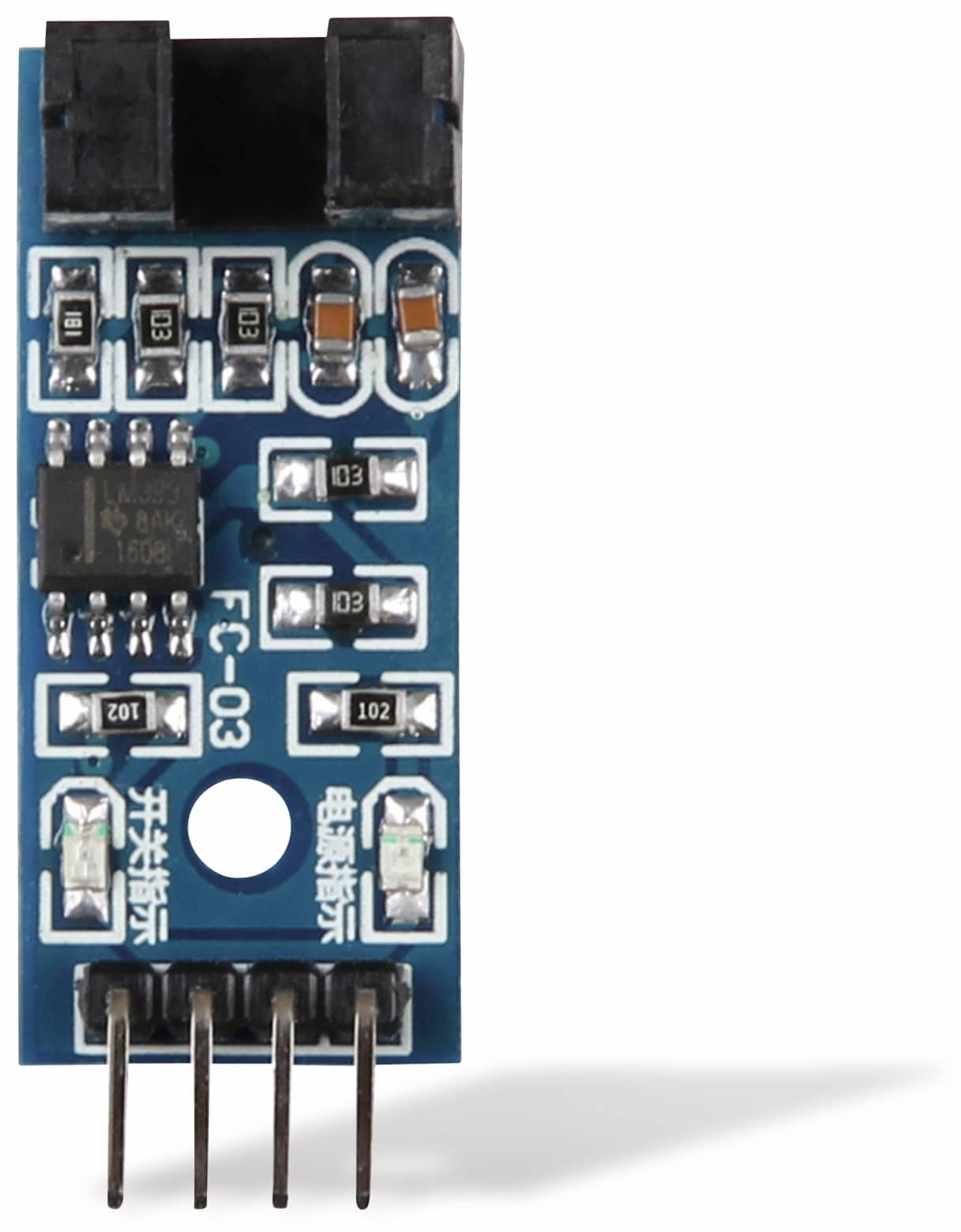 JOY-IT Speedsensor LM393 mit Lochscheibe