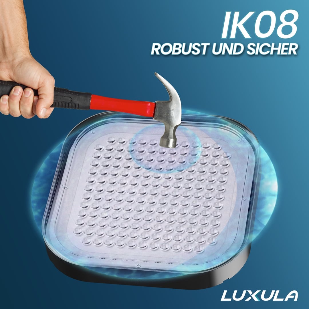 LUXULA LED-HighBay-Leuchte, EEK: E, 200 W, 24000 lm, 5000 K, schwarz