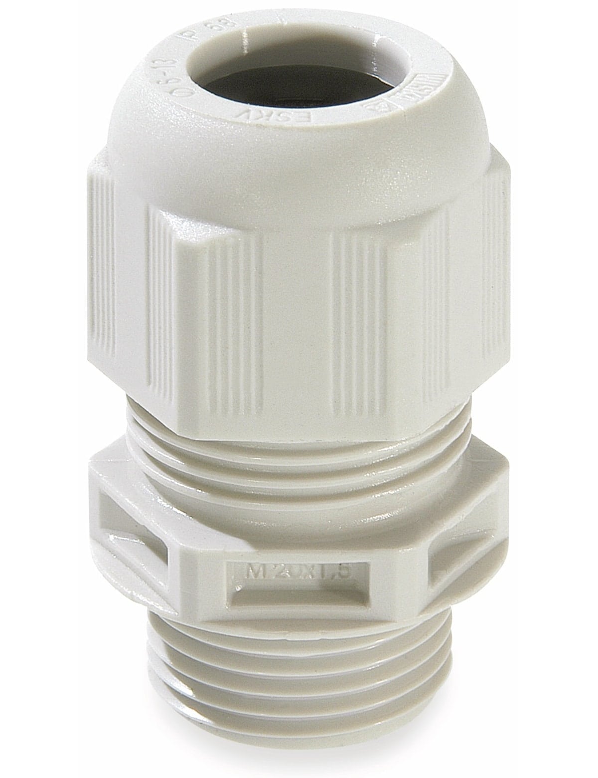 WISKA Kabelverschraubung, 10066410, ESKV 12, M 12x1,5, metrisch, Lichtgrau