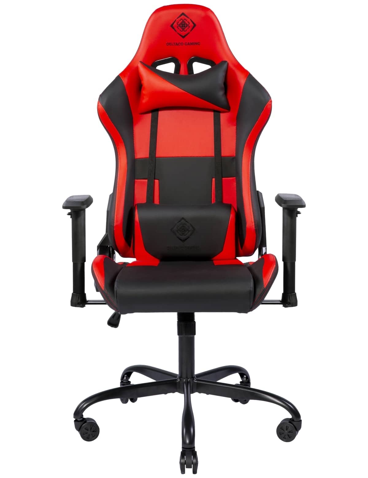 DELTACO GAMING Jumbo Stuhl, rot/schwarz