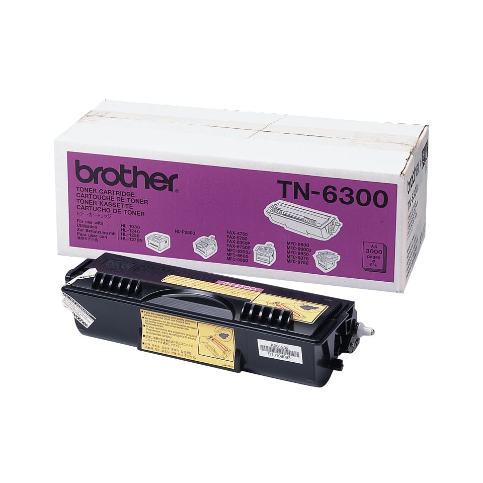 BROTHER Toner TN6300, schwarz