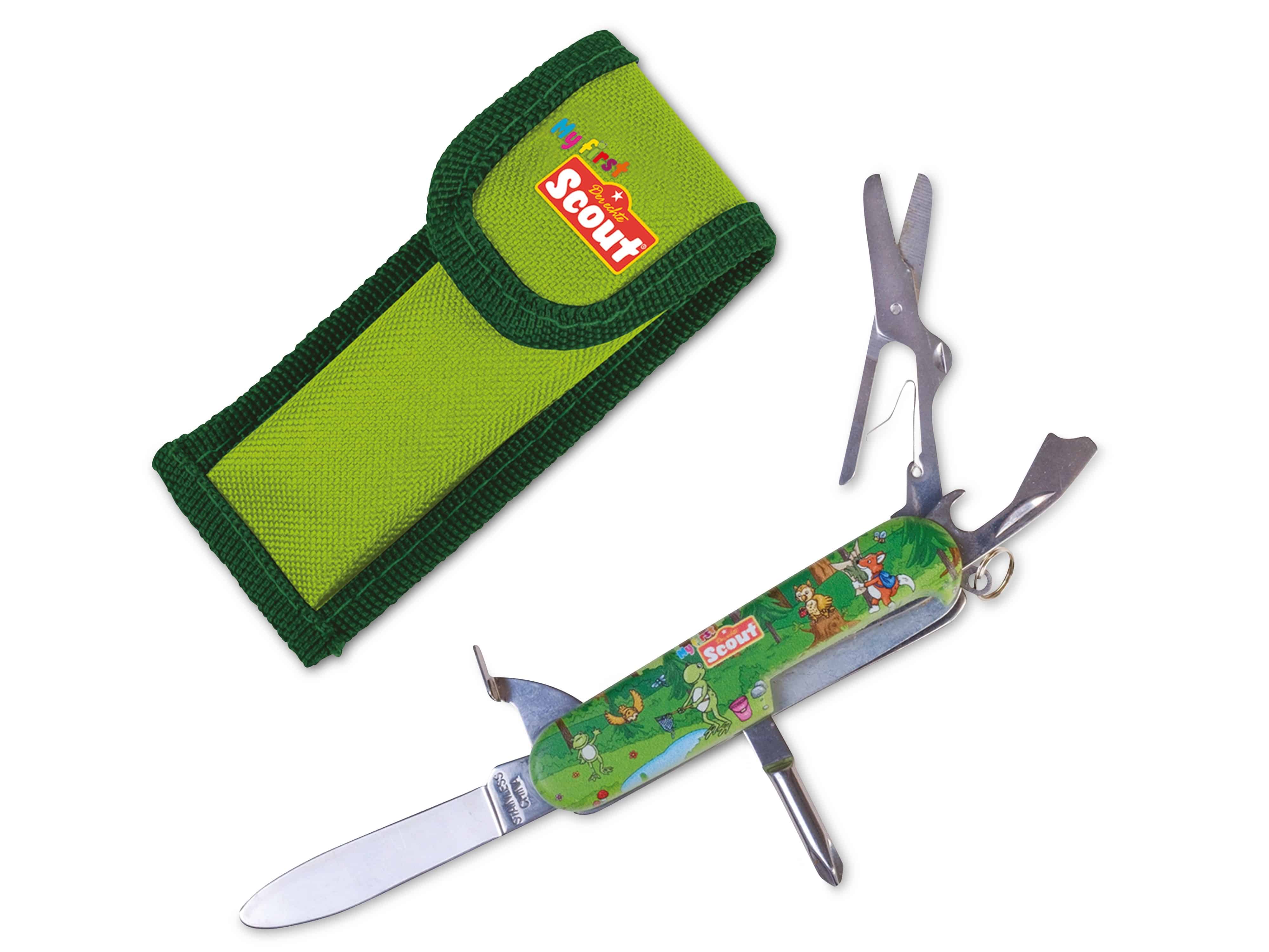 SCOUT Taschenmesser MY FIRST für Kinder, inkl. Nylontasche