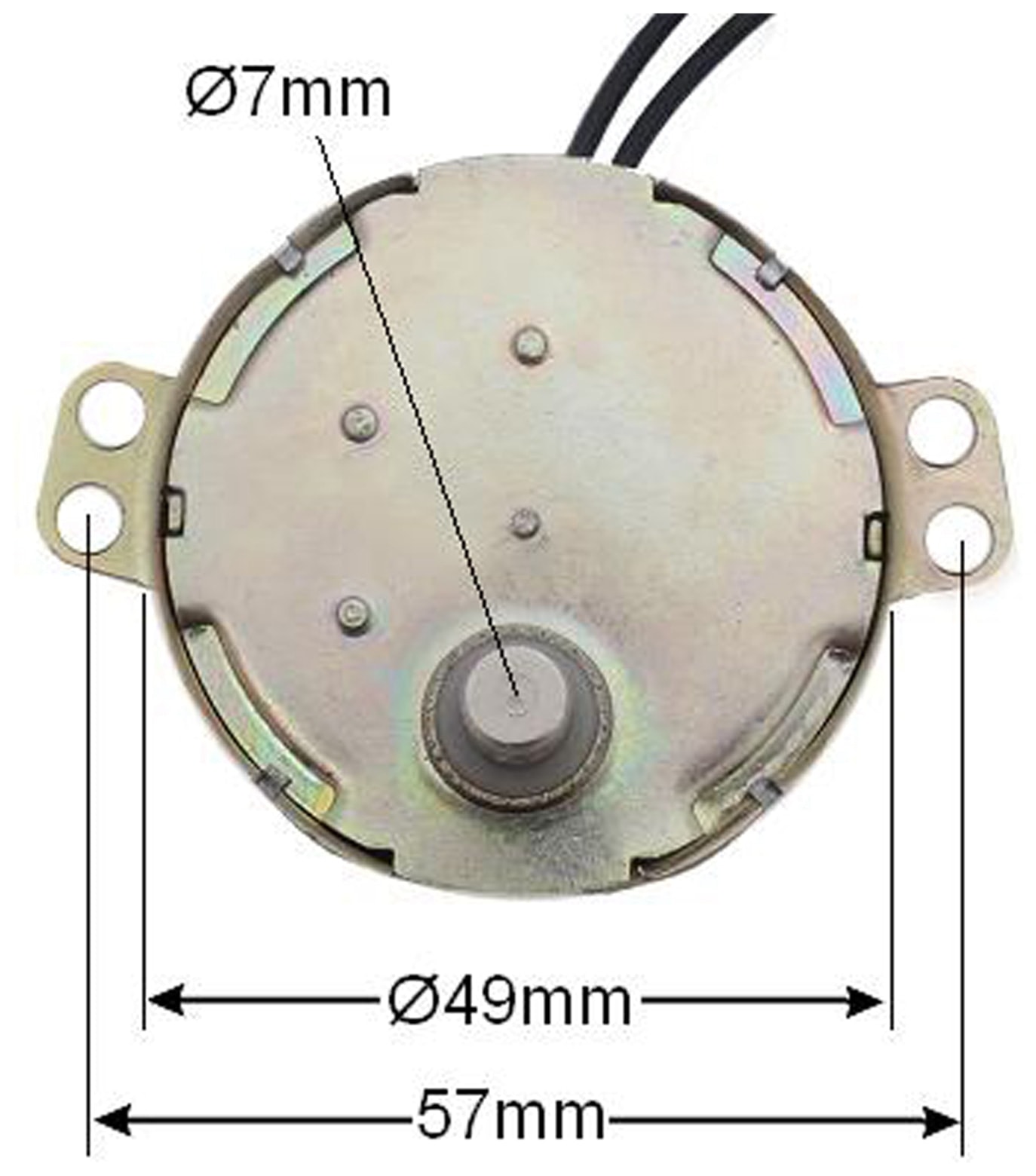 Synchron-Getriebemotor TDY-230, 230 V~, 4 W, 5 U/min