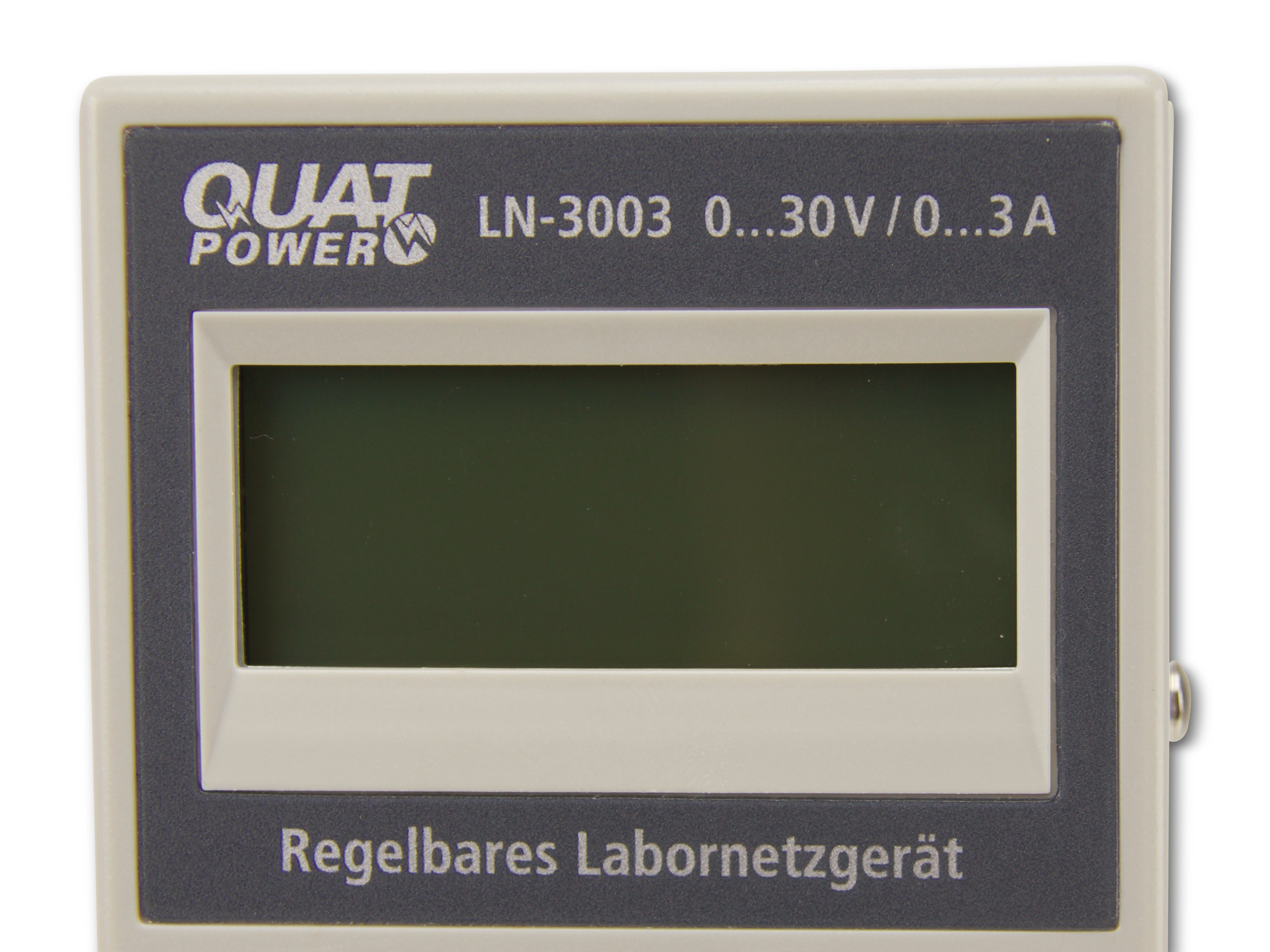 QUATPOWER Regelbares Labornetzgerät LN-3003, 0...30 V-/0...3 A