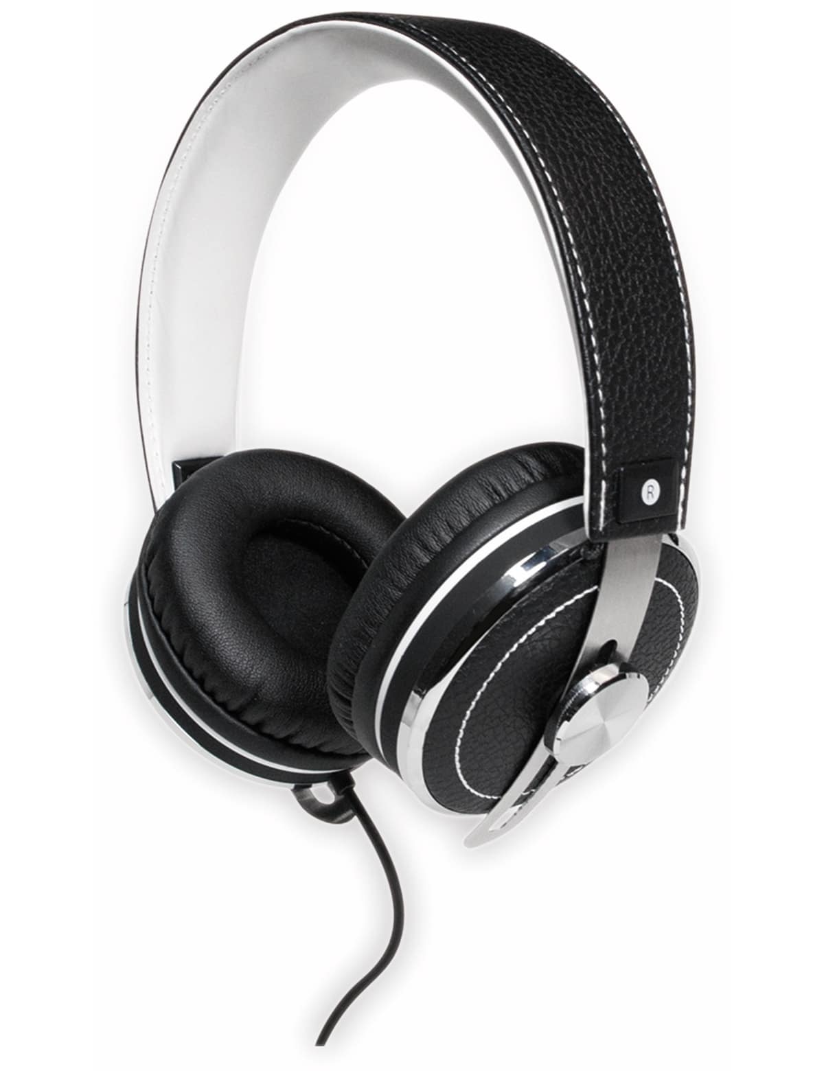 TYPHOON Over-Ear Kopfhörer RockStar TM033, schwarz/weiß