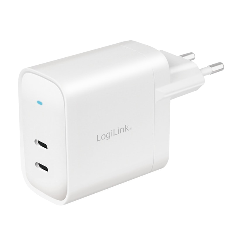 LOGILINK USB-Lader PA0283, 2xUSB-C, 65 W 