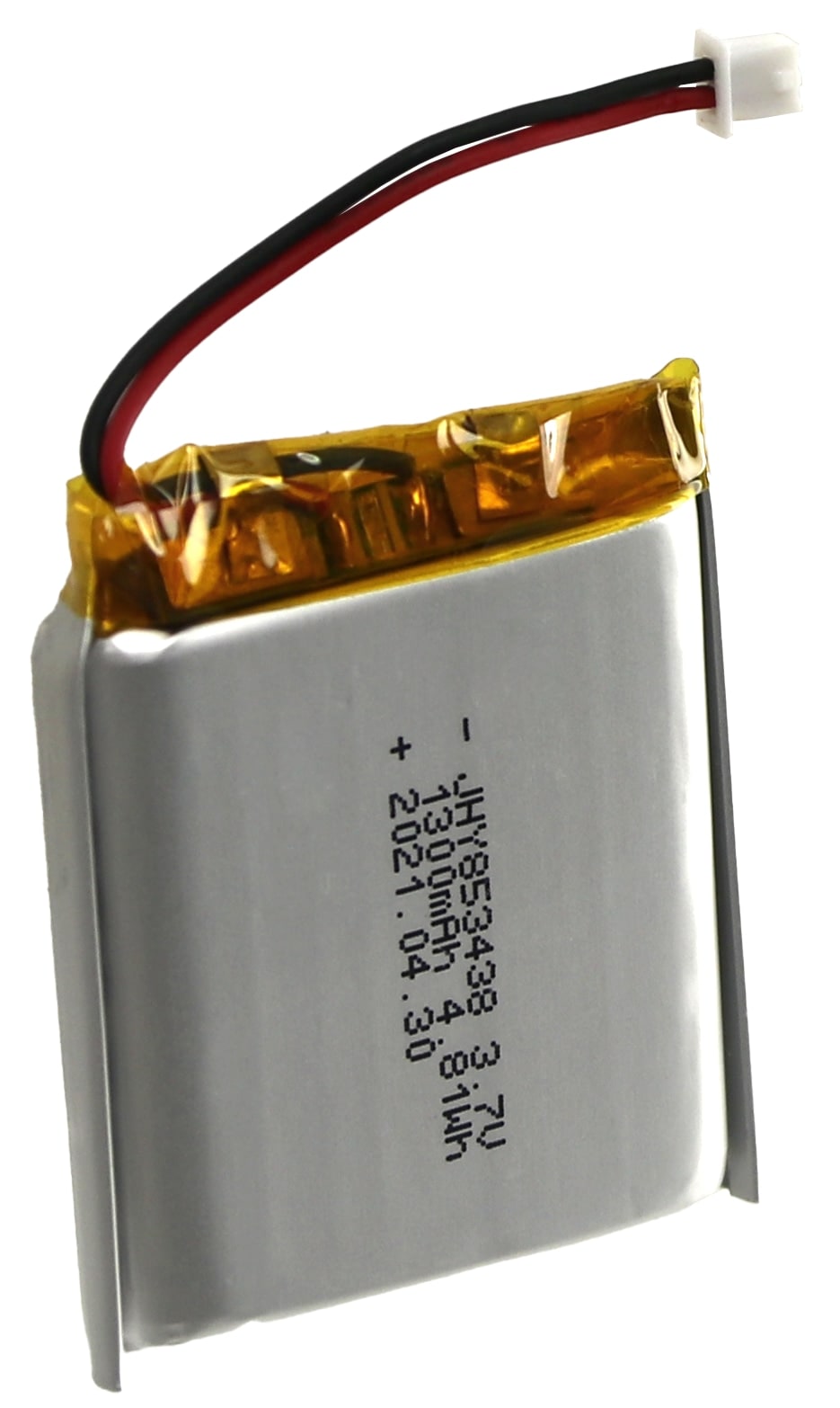 Lipo-Akku, JHY853438, 3,7V, 1,3Ah, 5 Stück