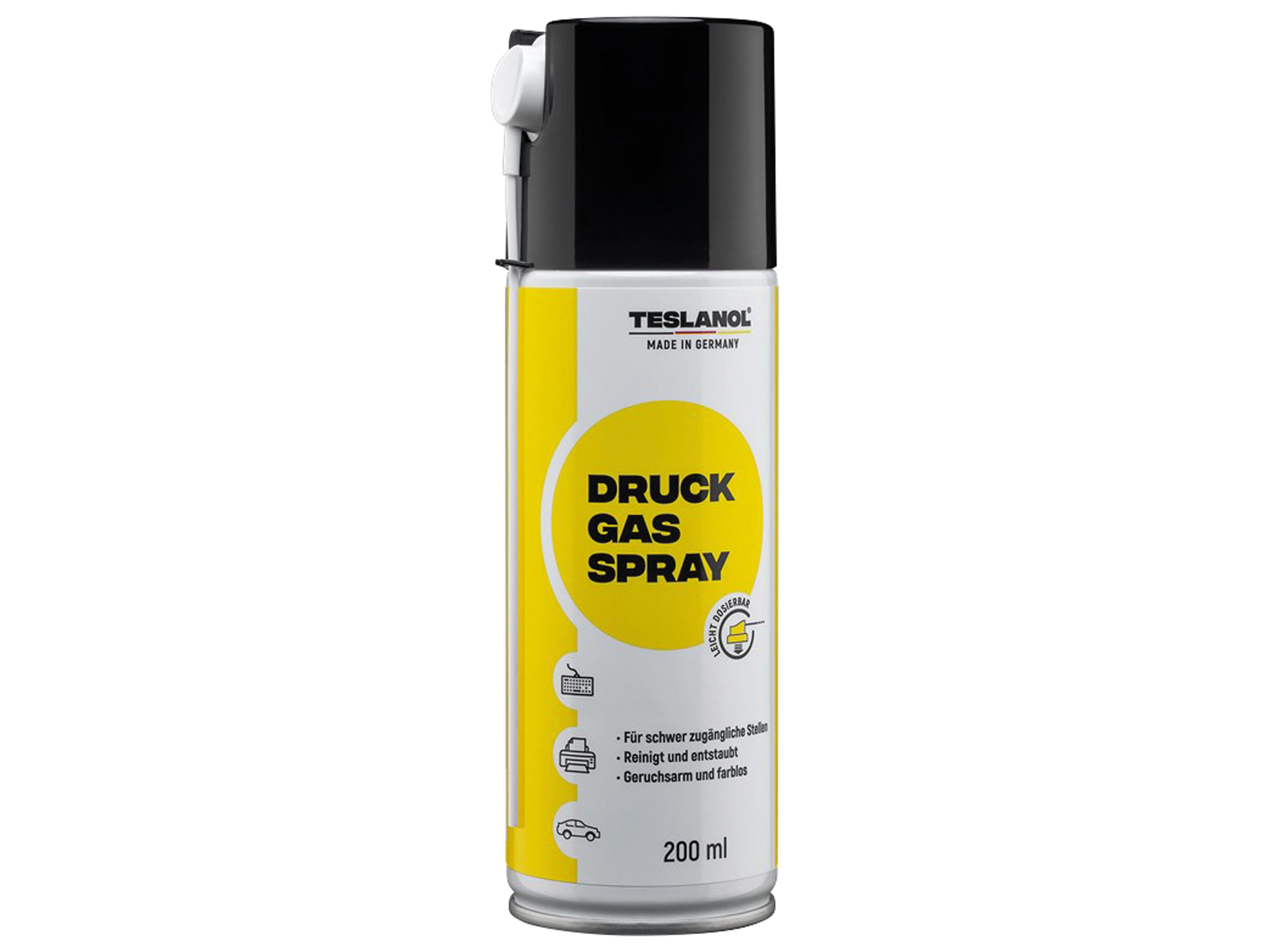 TESLANOL Druckluftspray 26002, 200 ml, 2 Stück