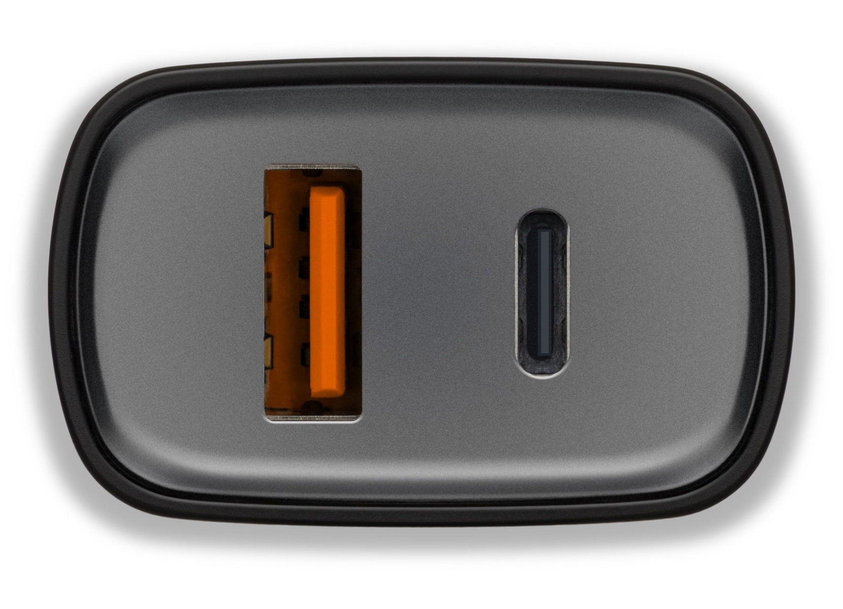 KFZ USB-Lader 2-Port, 5 V-/ 6 A, QC 3.0 Standard 
