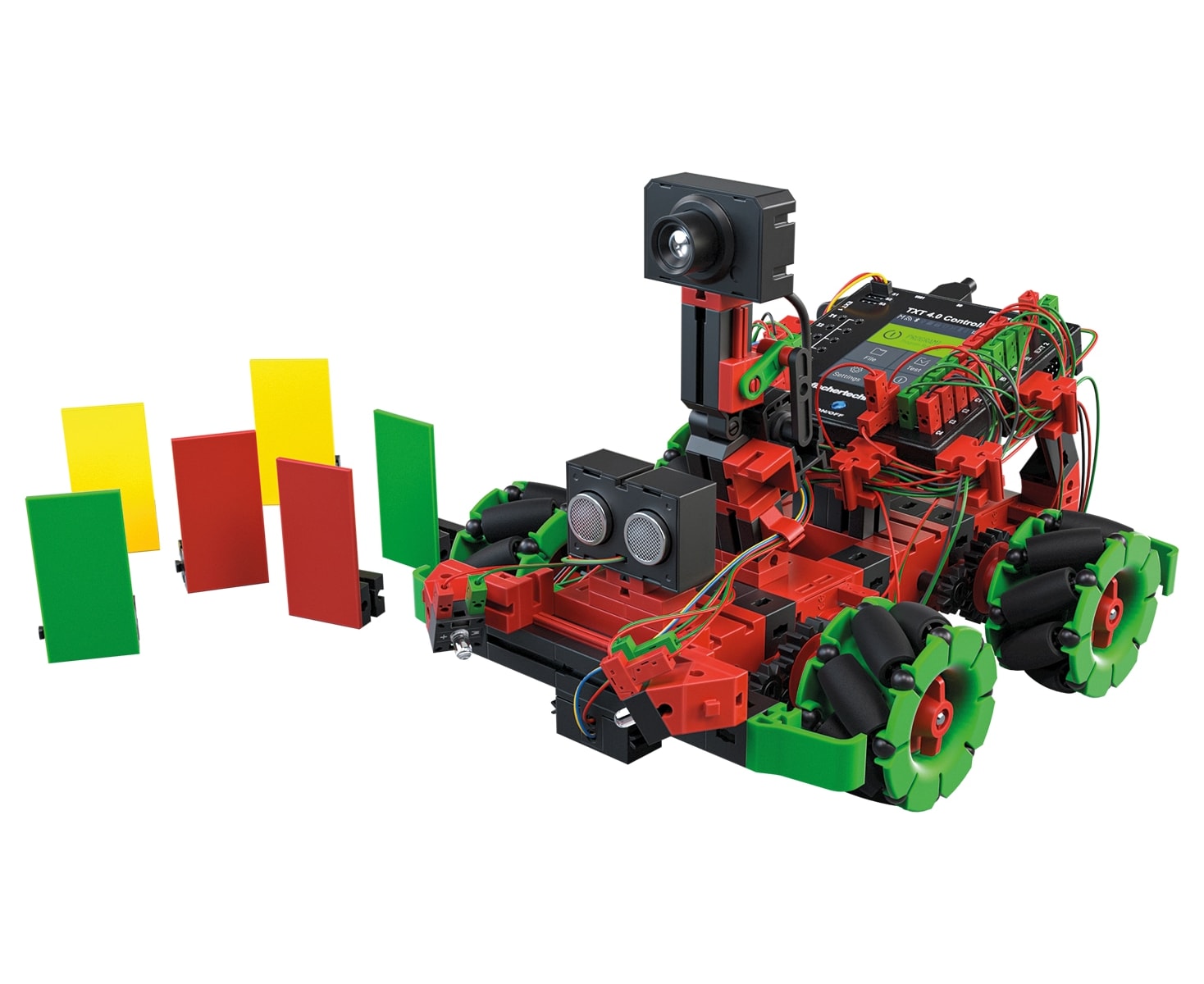 FISCHERTECHNIK Education, 559898, ROBOTICS Add On: Omniwheels