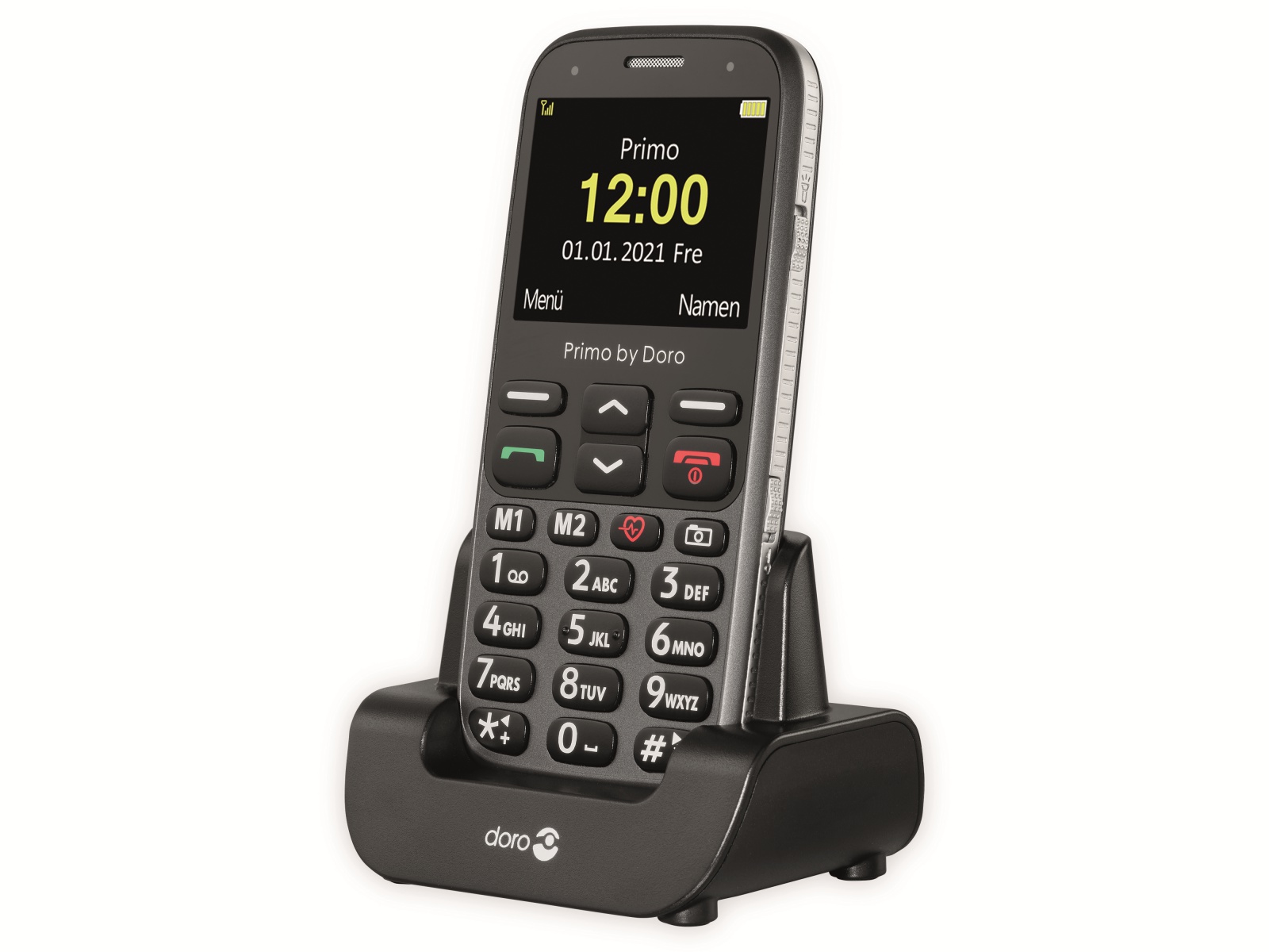 Doro Handy Primo 368, schwarz