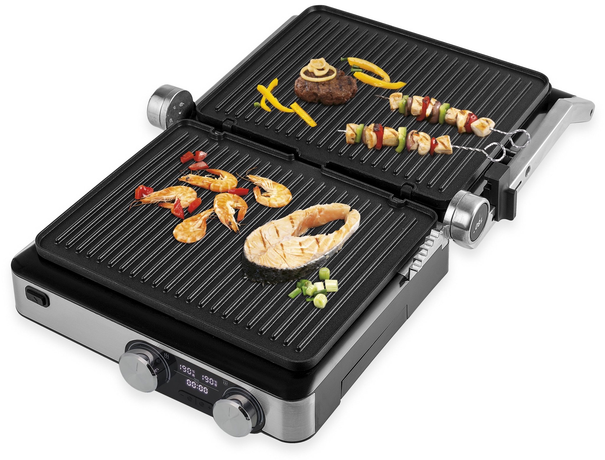 PRINCESS Kontaktgrill 117310 Grillmeister Pro, 2000 W