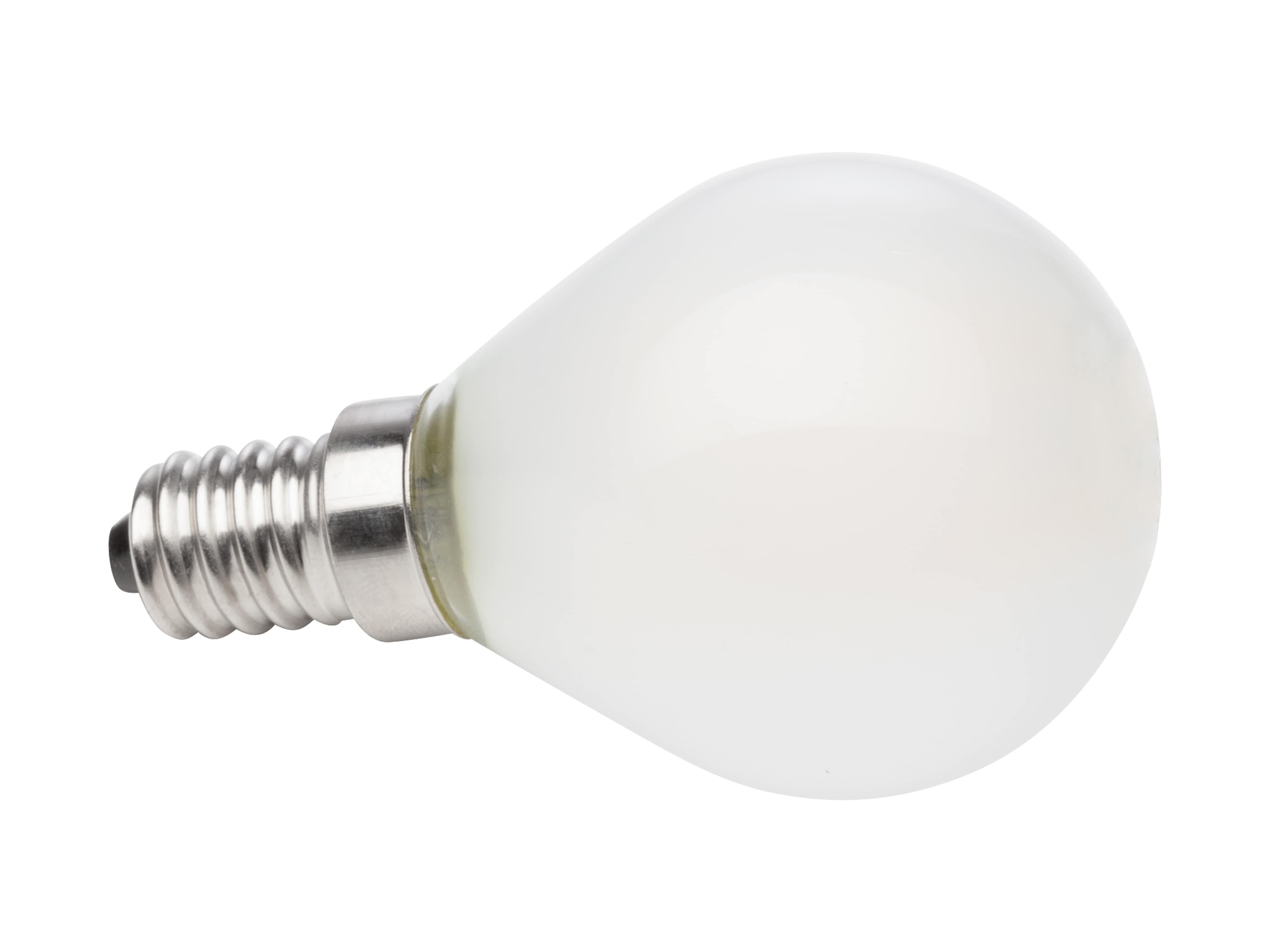 MÜLLER-LICHT LED-Filament-Lampe, E14, EEK: E, 4W, 470lm, 2700K, 3 Stk