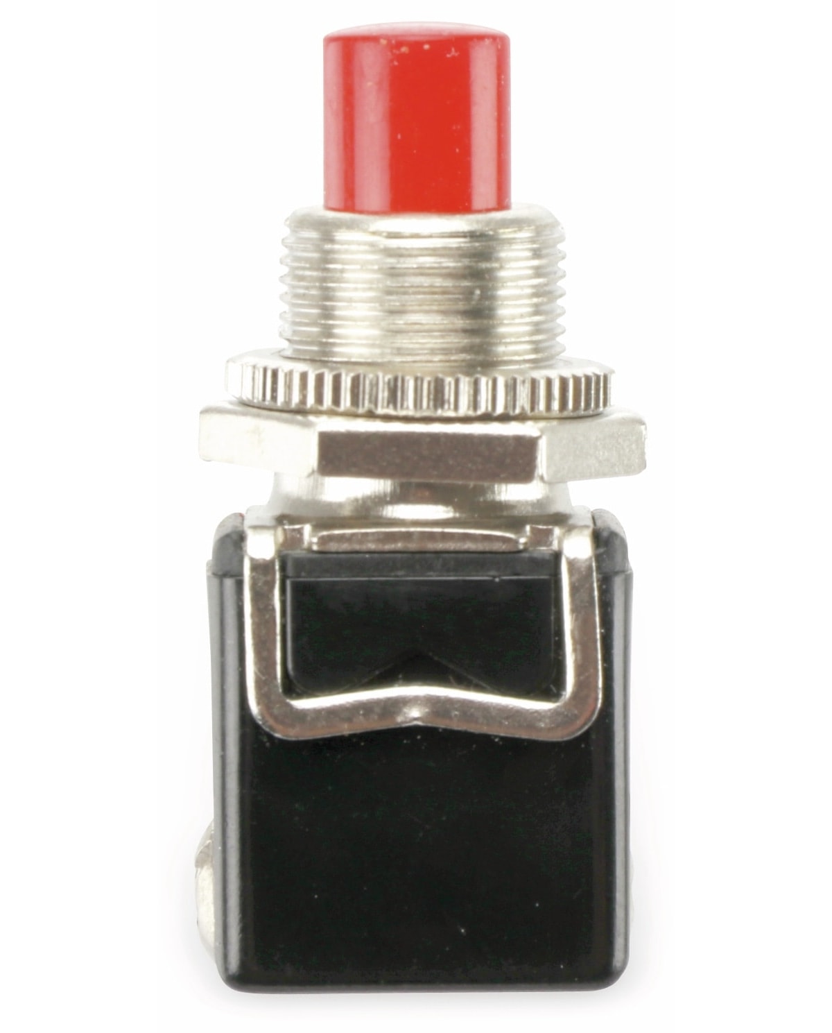 Einbau-Drucktaster PBS-13B, 1 Schließer, rot