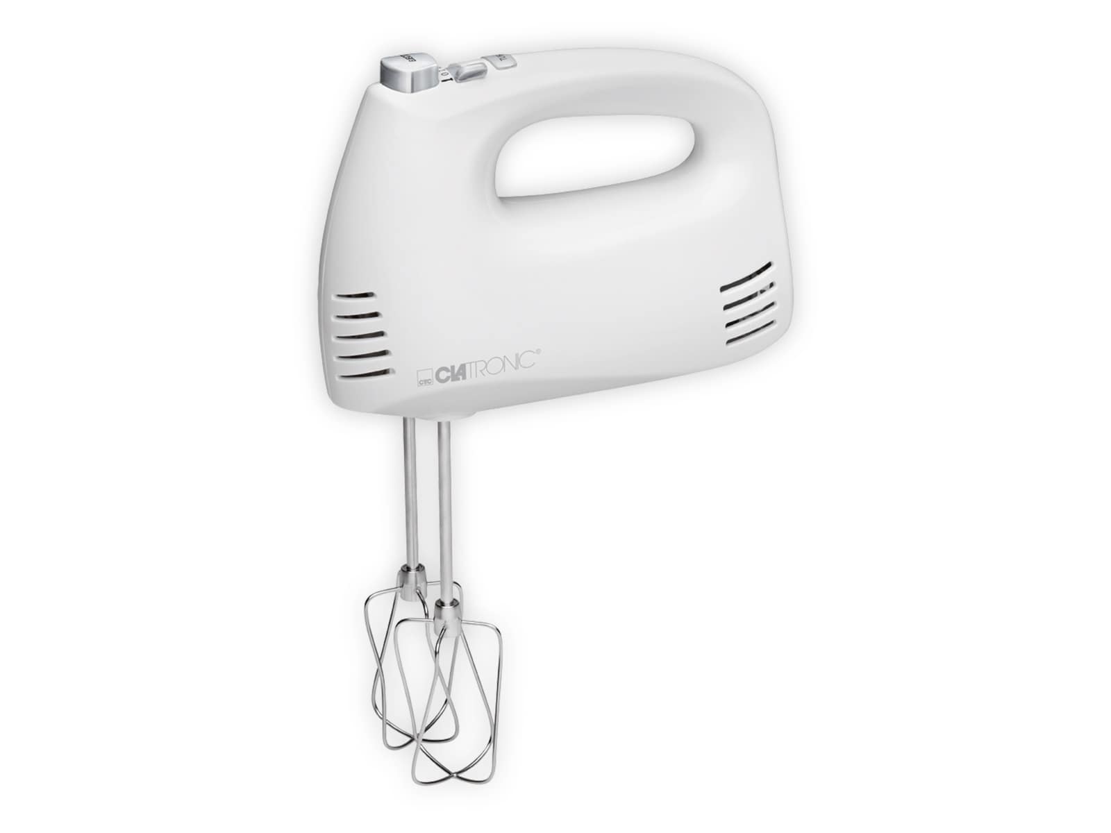 CLATRONIC Handmixer HM 3524, 300 W, 5-stufig, weiß