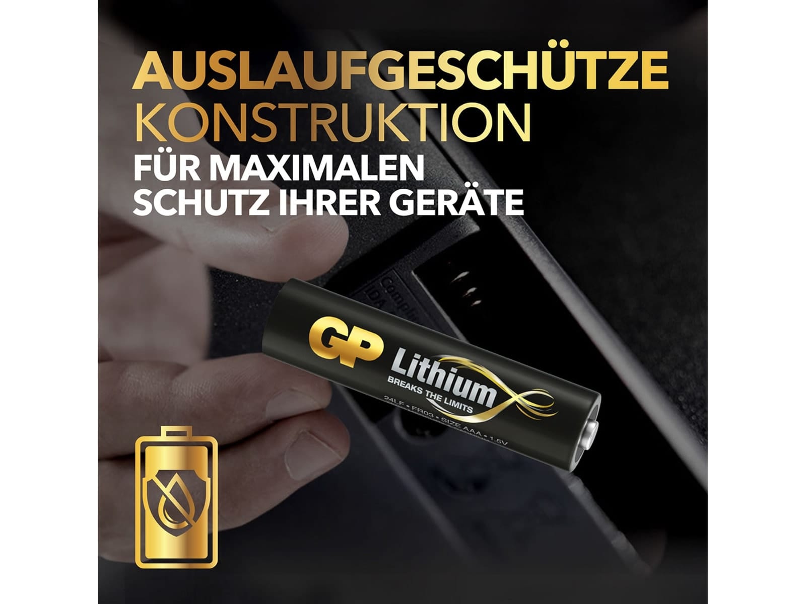 GP Micro-Batterie EXCELLENT Lithium, 4 Stück