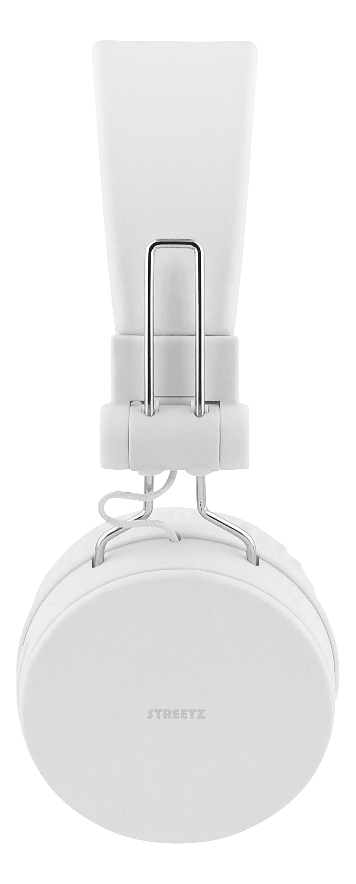 STREETZ Bluetooth On-Ear Kopfhörer HL-BT403, faltbar, weiß