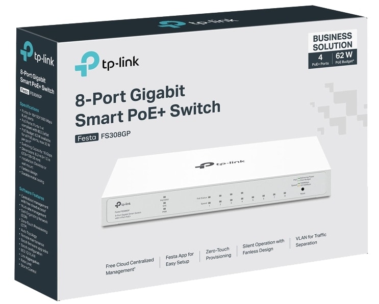 TP-LINK Switch Festa FS308GP