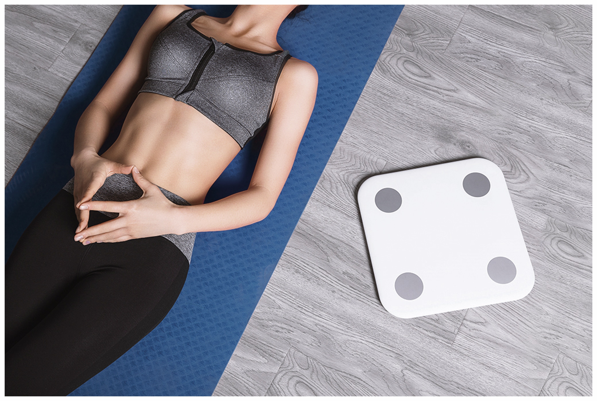 Xiaomi Körperwaage MI Smart Scale, EU-Version, weiß