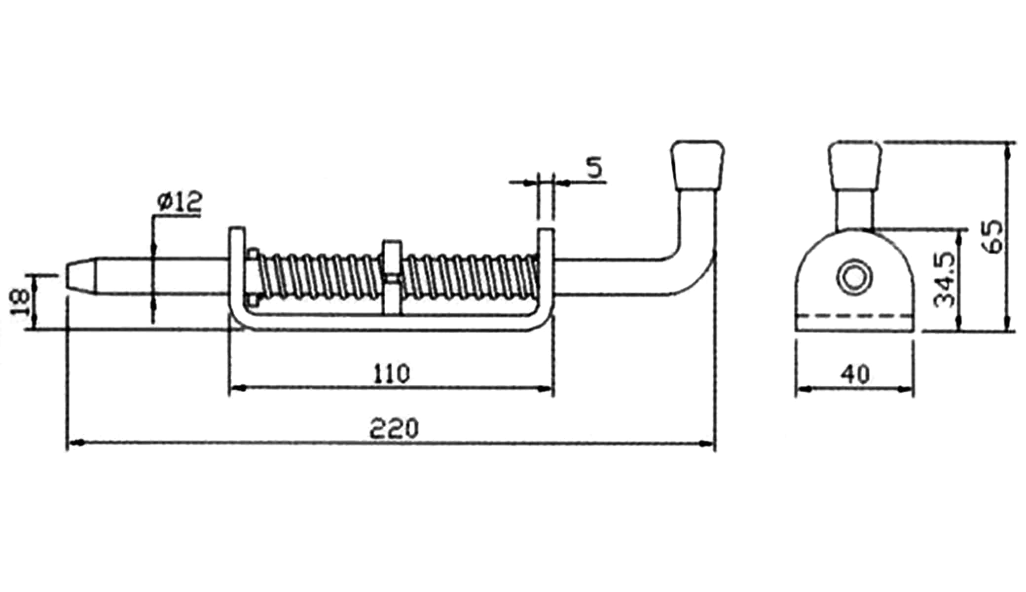 Tor Feststeller 220 mm