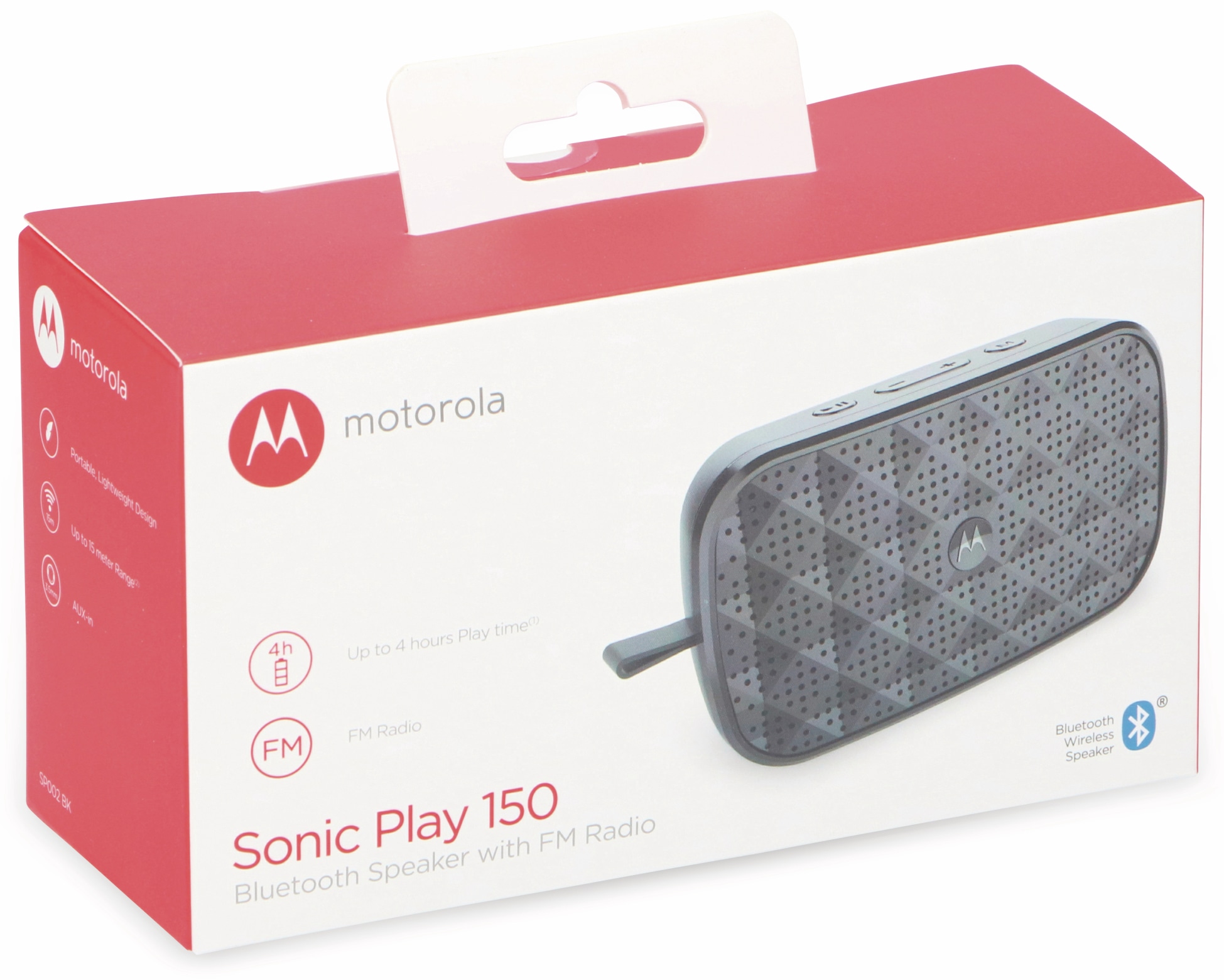 Motorola Bluetooth Lautsprecher Sonic Play 150, schwarz