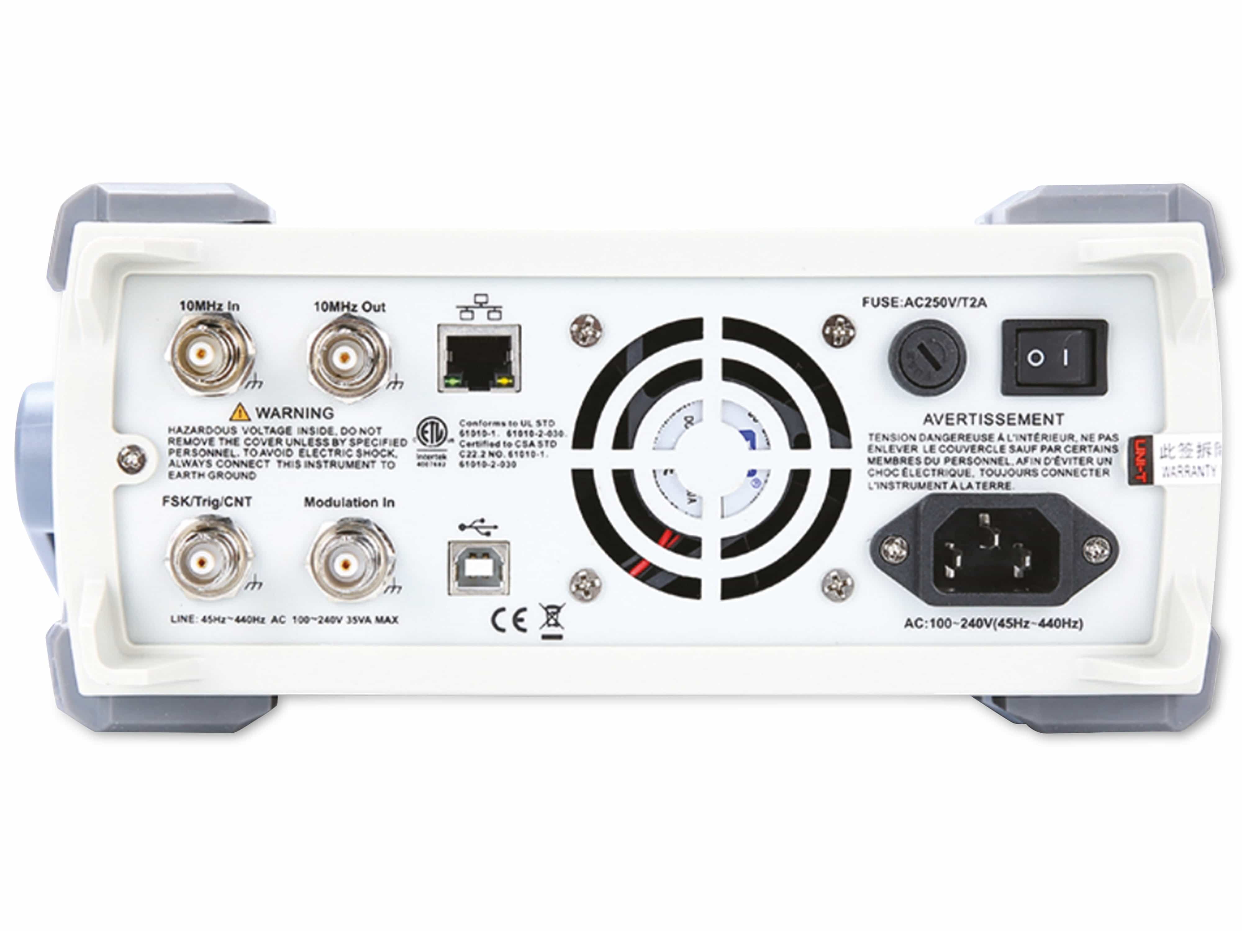 UNI-T Funktionsgenerator UTG2122B, 2 Kanal, 120 MHz