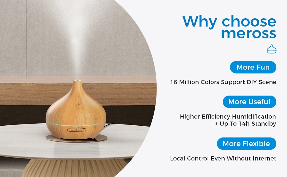 MEROSS WLAN Aroma-Diffuser, MOD150HK