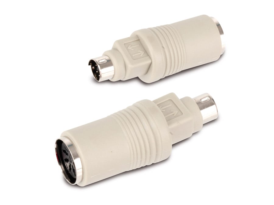 S-IMPULS Tastatur-Adapter, PS/2-Stecker auf DIN-Buchse