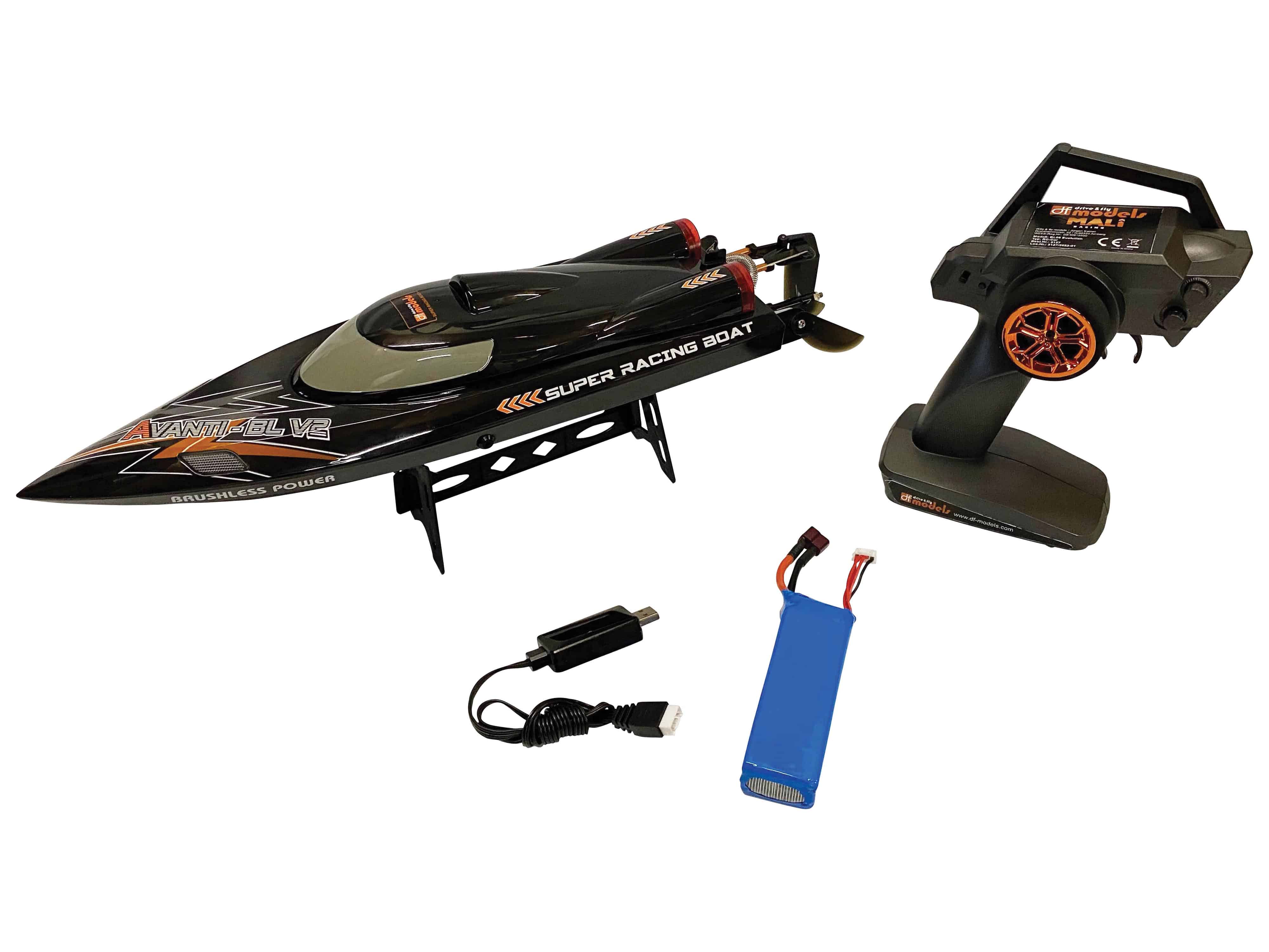 DF MODELS Rennboot Avanti BL V2 brushless, RTR, 3630