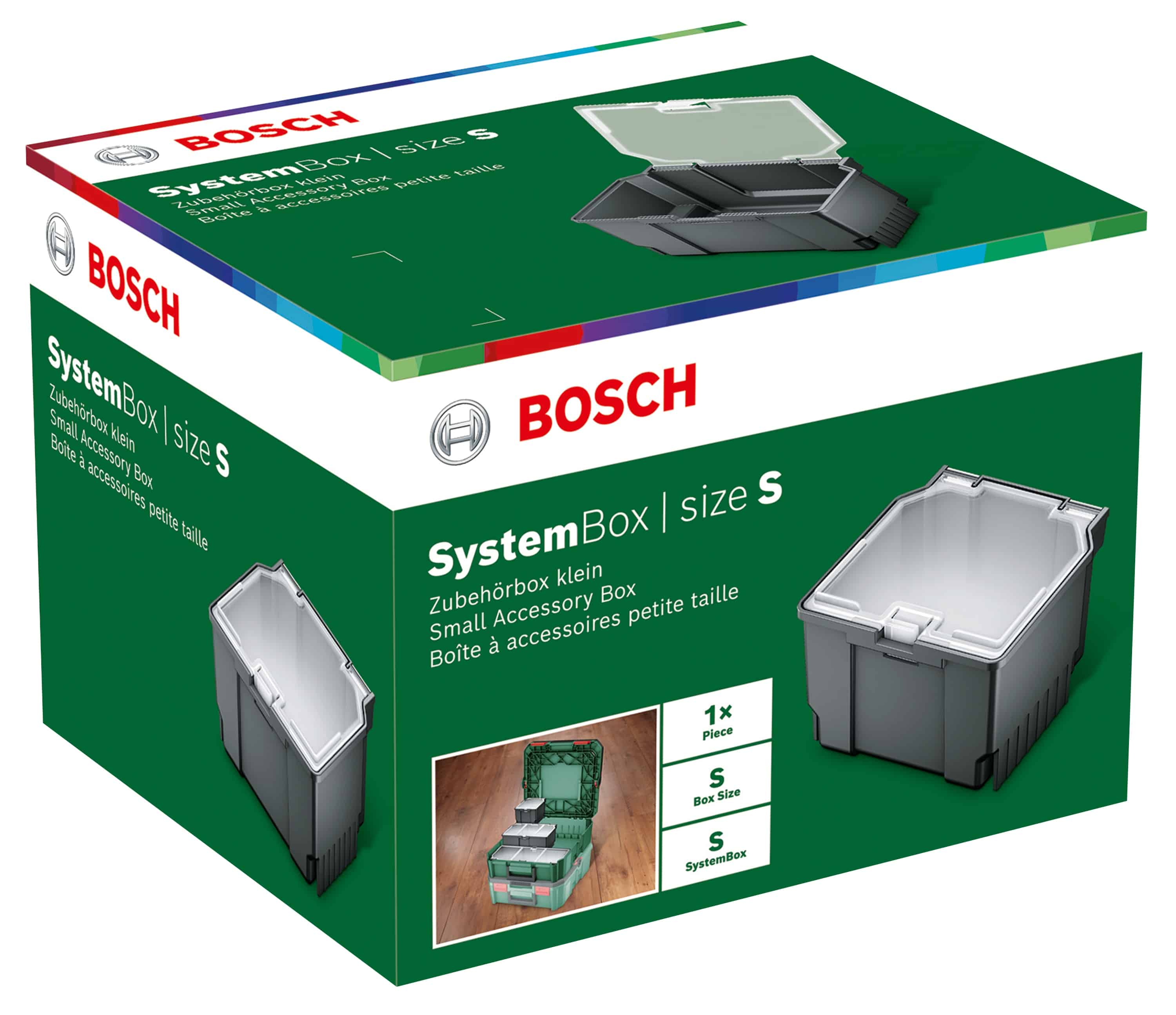 BOSCH Kleine Zubehörbox für SystemBox Größe S, 1600A016CU