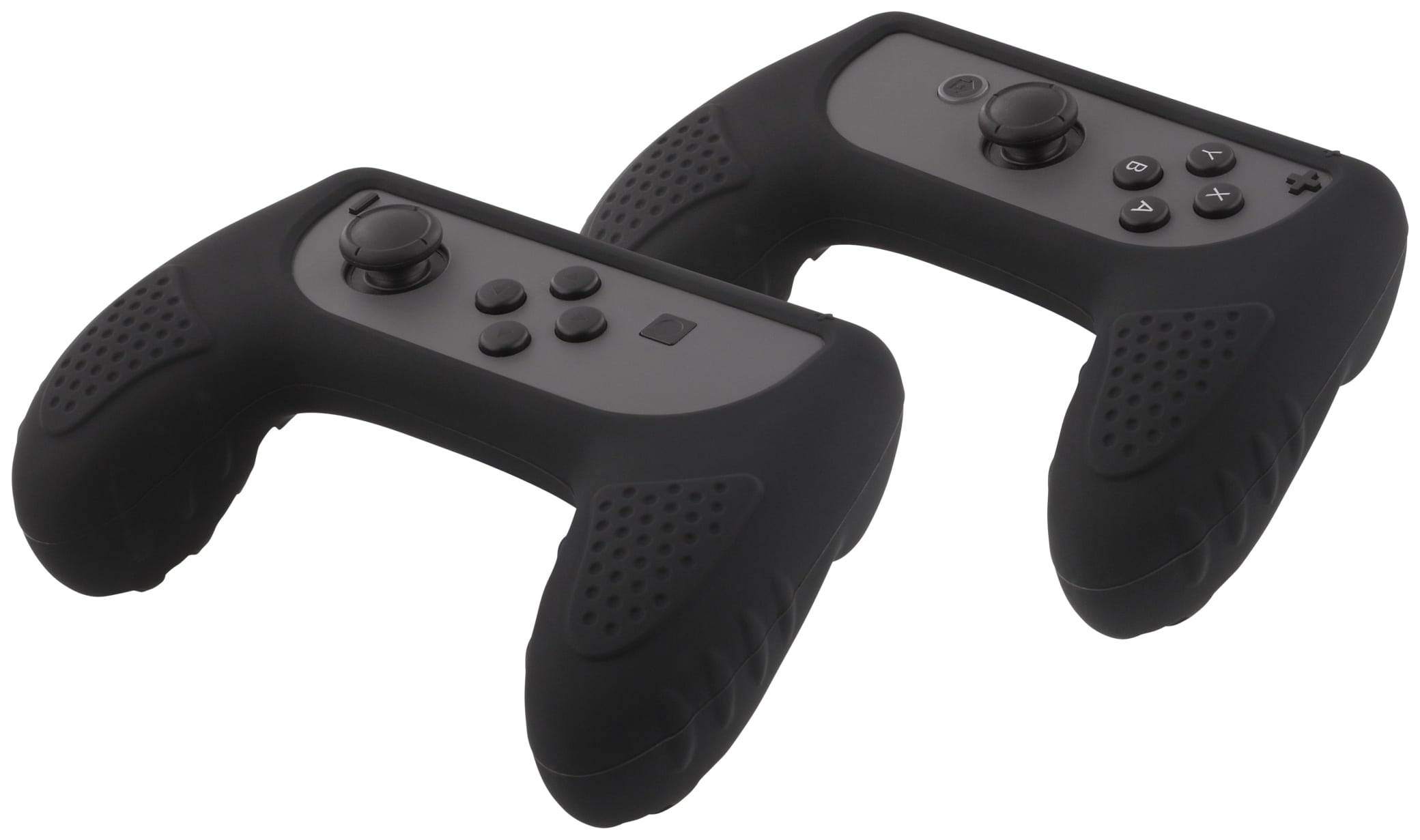 DELTACO GAMING Joy-Con Silikongriffe für Nintendo Switch, schwarz