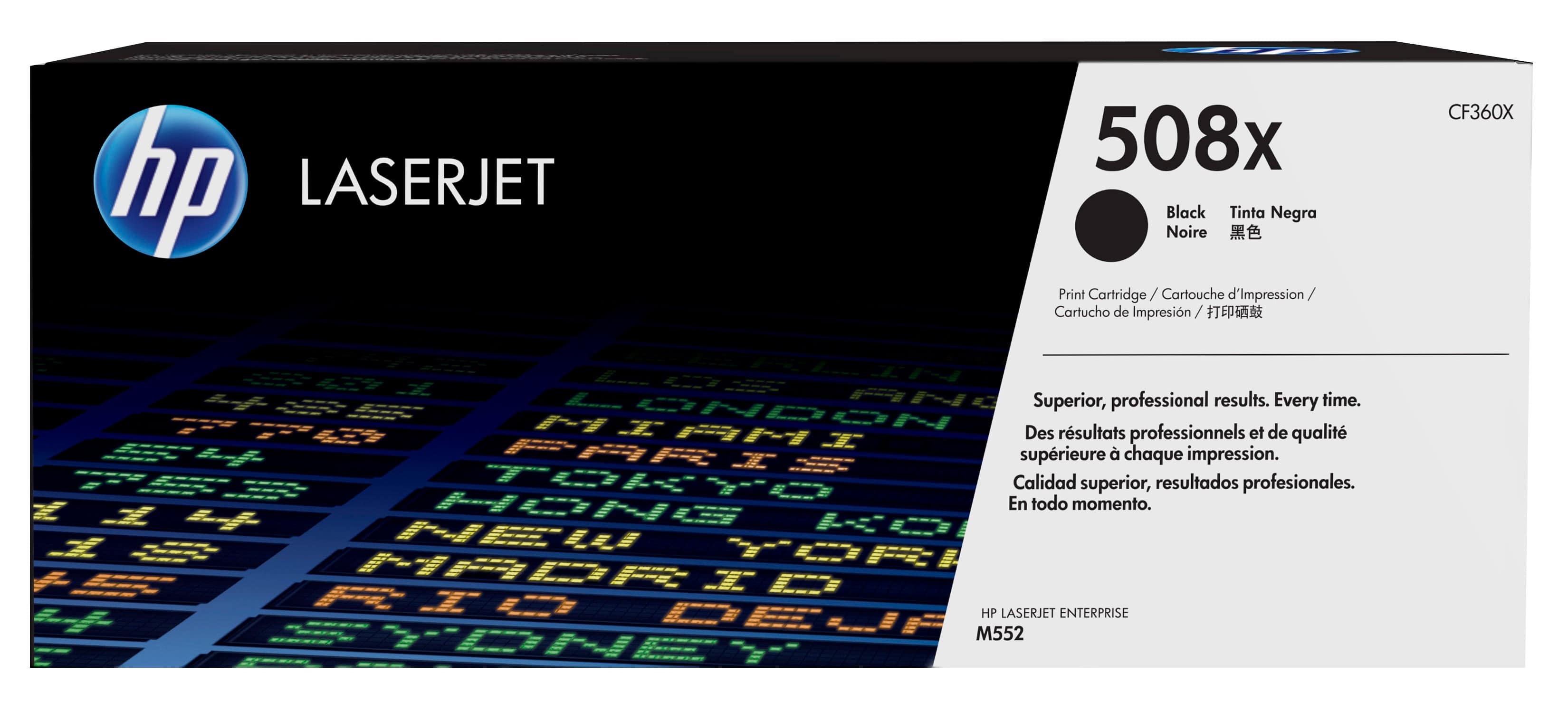 HP Toner 508X, schwarz