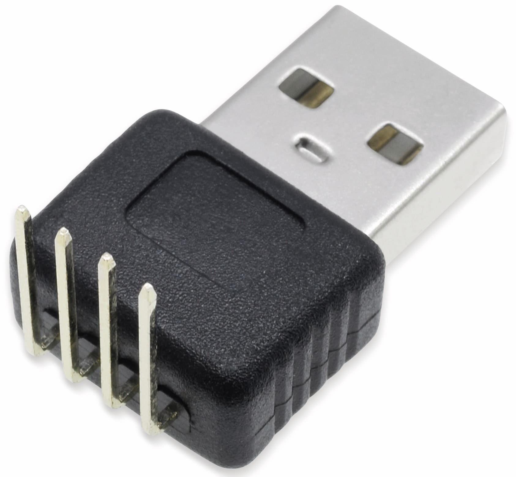 Steckverbinder, USB A, Printmontage 90°, Stecker
