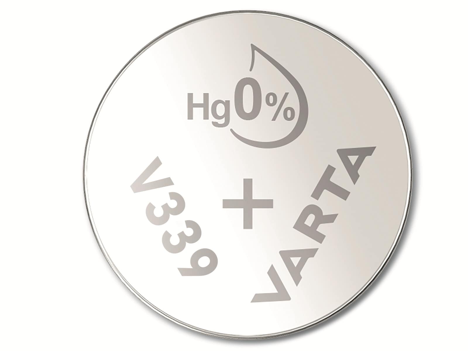 VARTA Knopfzelle Silver Oxide, 339 SR614, 1.55V, 10 Stück