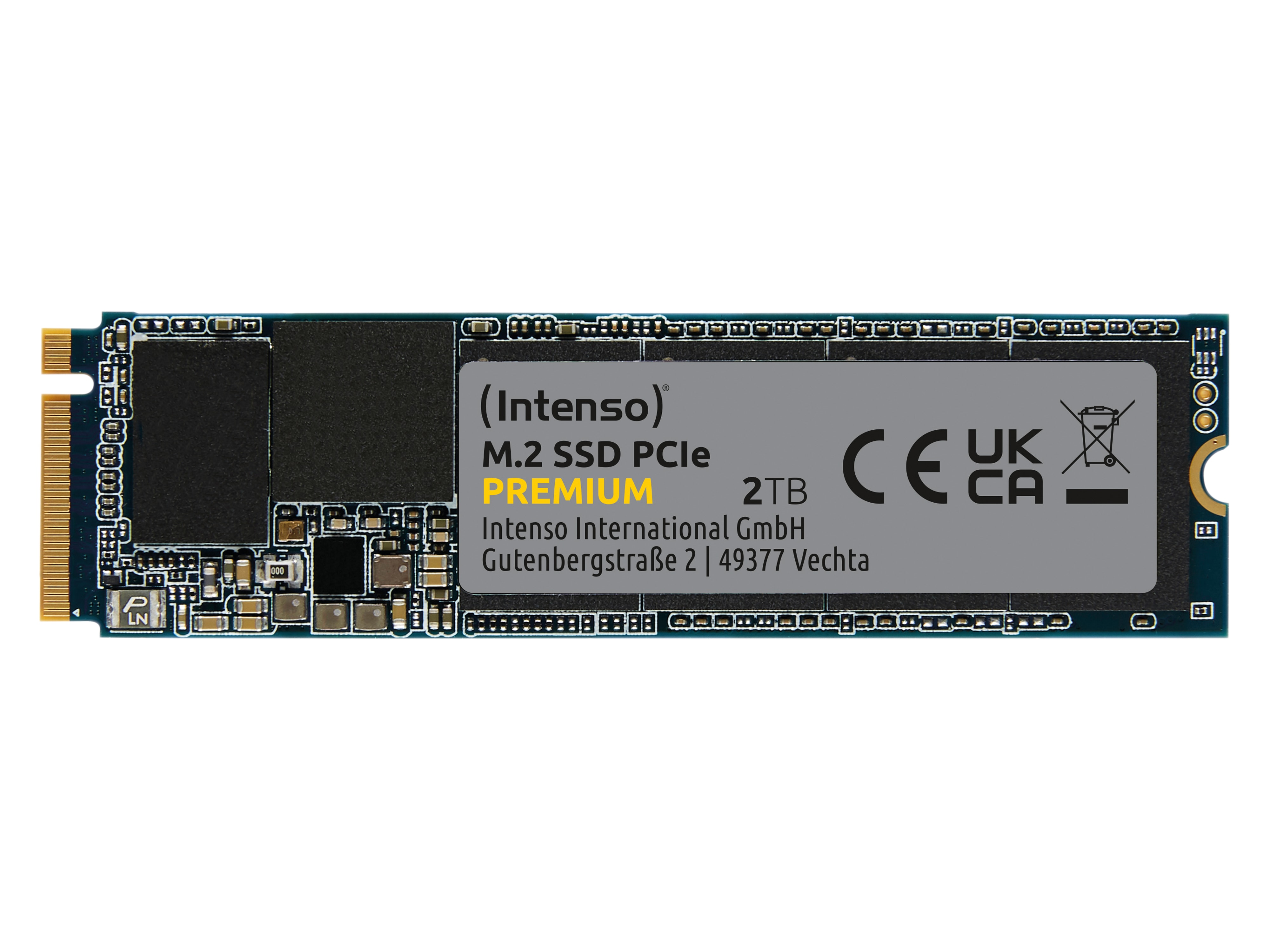 INTENSO M.2 SSD Premium, 2 TB, PCIe