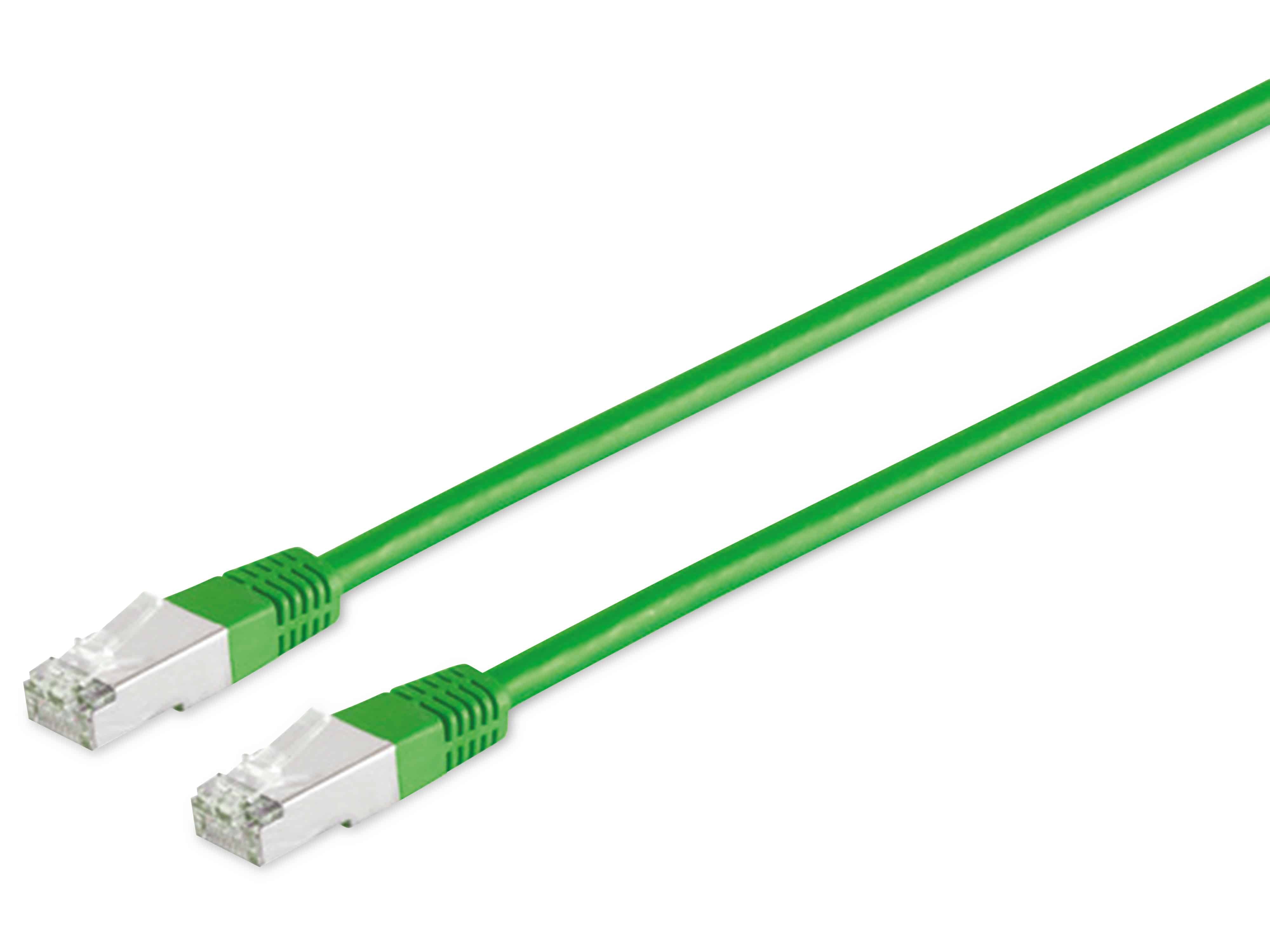 S-IMPULS Netzwerkpatchkabel CAT.6 , RJ45, 1:1, 3 m, grün