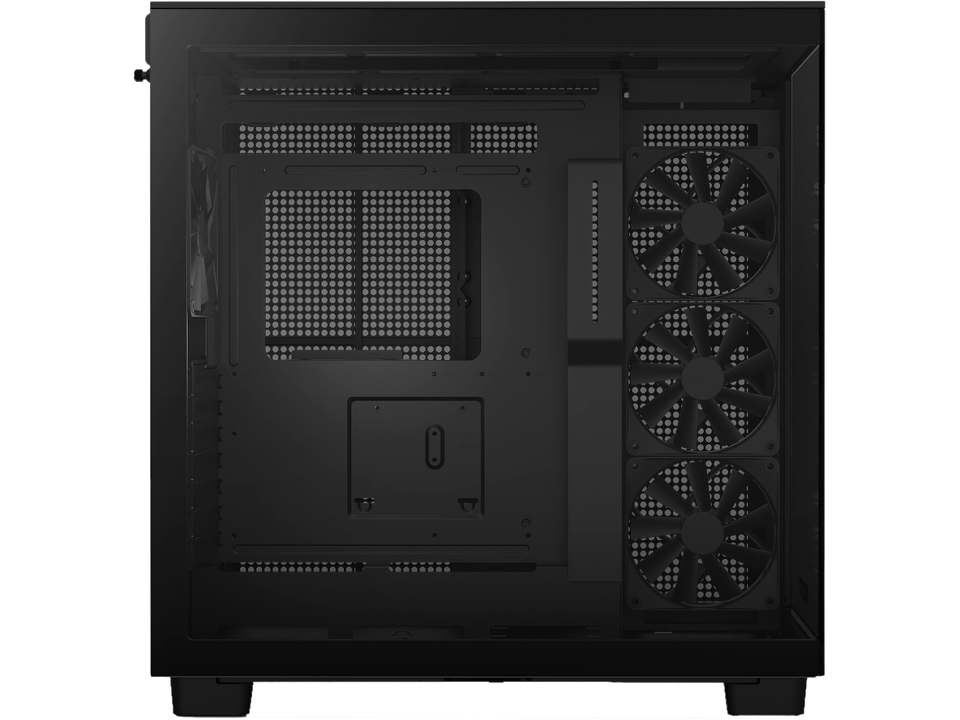 NZXT Midi Tower H9 Flow schwarz