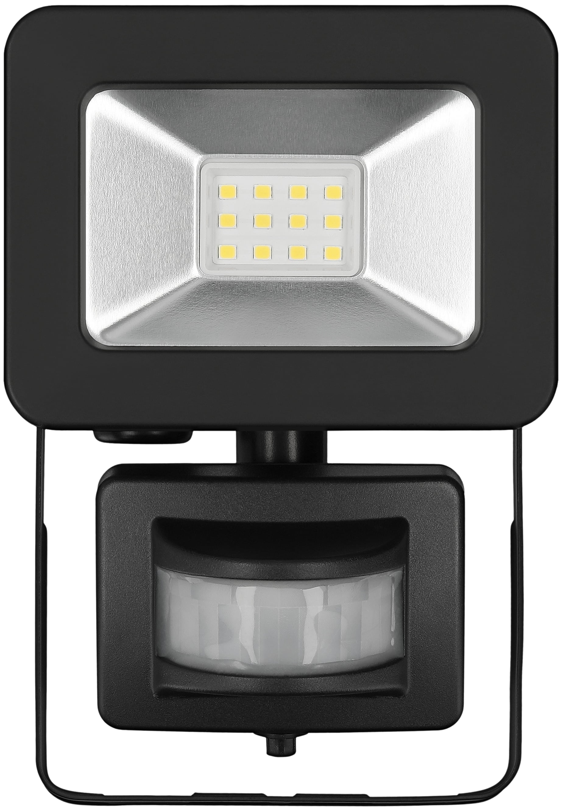 GOOBAY LED-Fluter mit Bewegungsmelder, 10W, 850lm, 4000K, schwarz