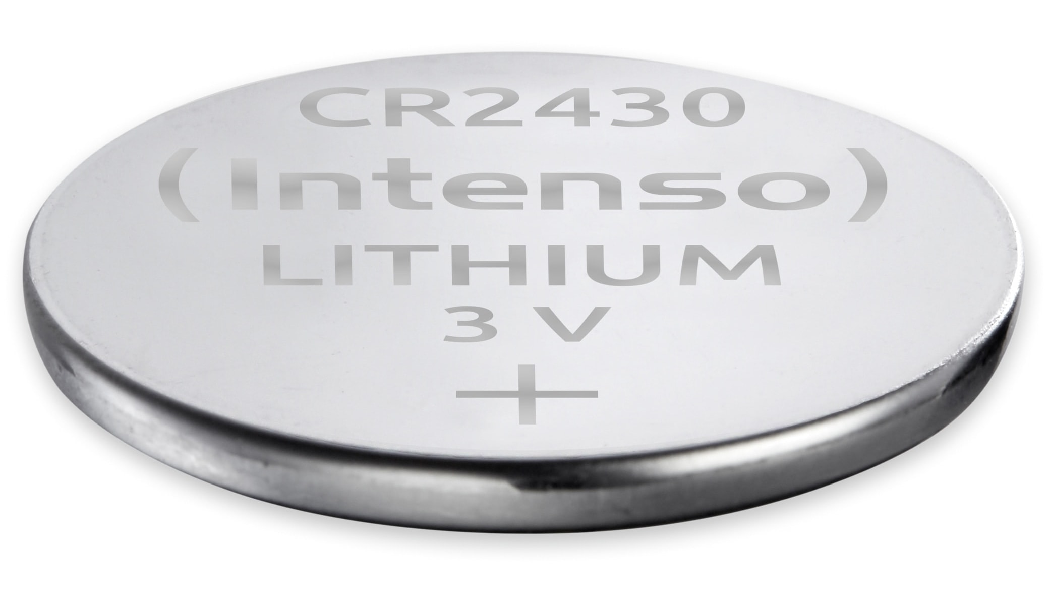 INTENSO Lithium-Knopfzelle CR2430, 2 Stück