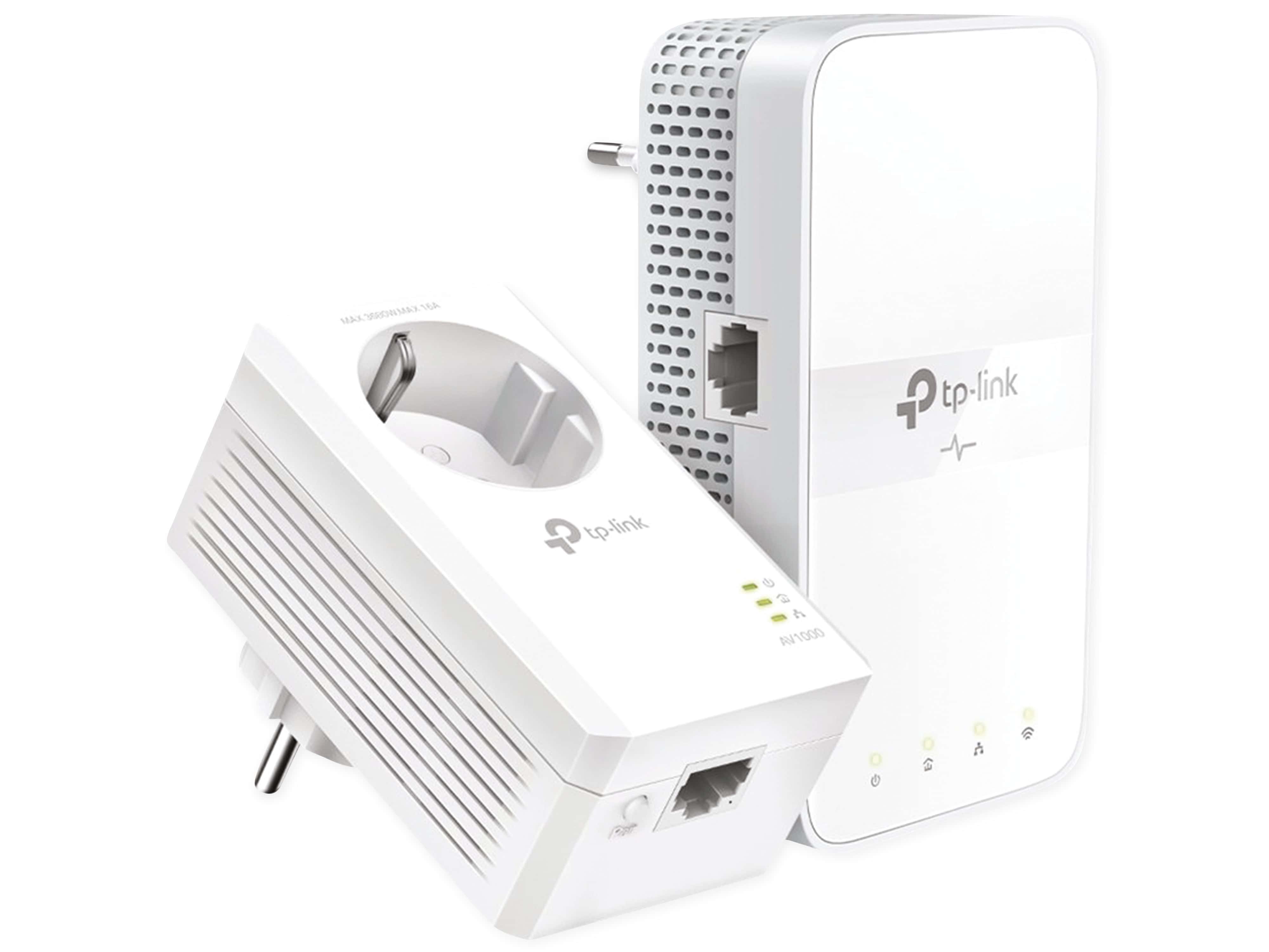 TP-LINK Powerline-Set TL-WPA7617 KIT, AV1000