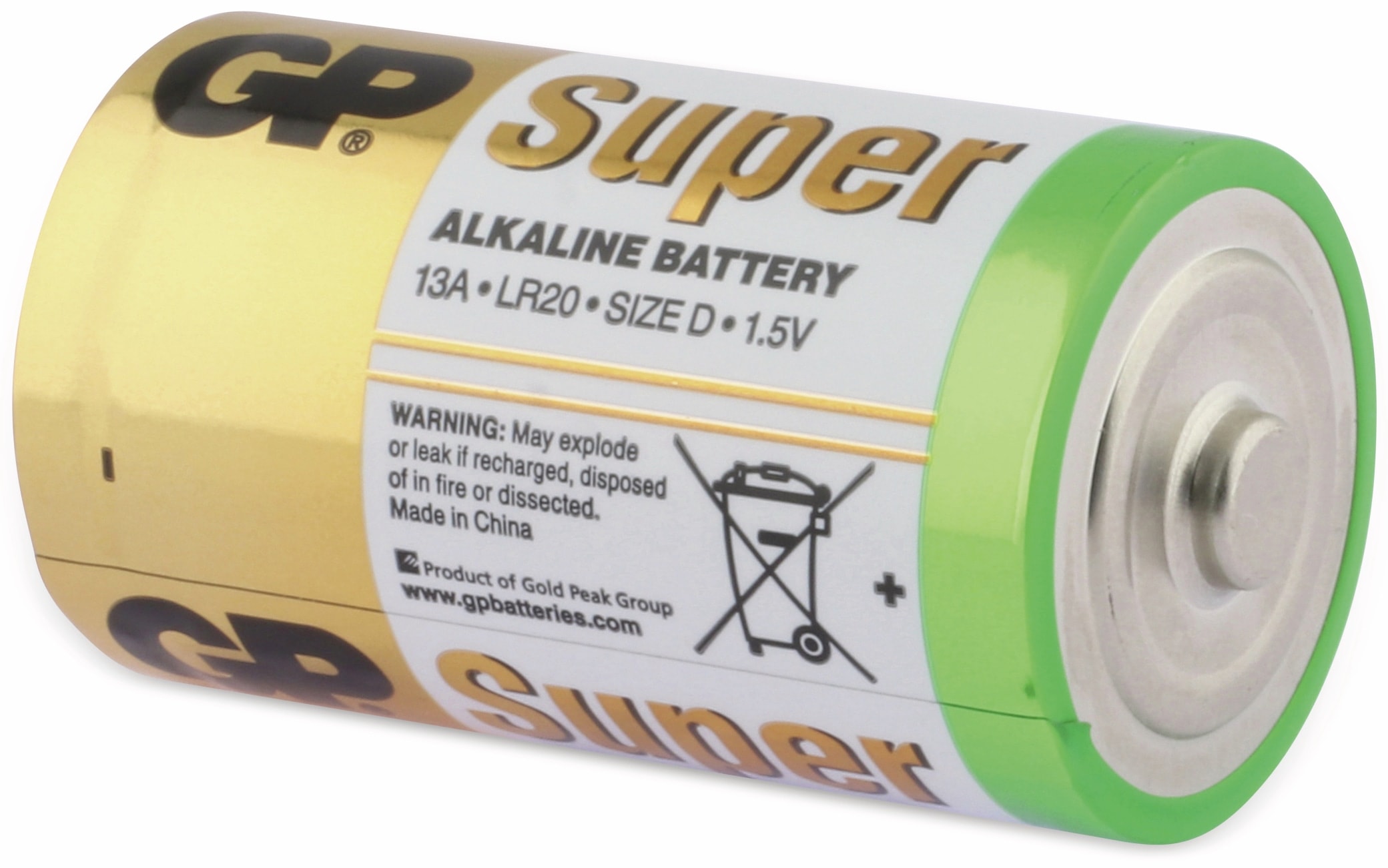 GP Mono-Batterie-Set SUPER Alkaline 2 Stück