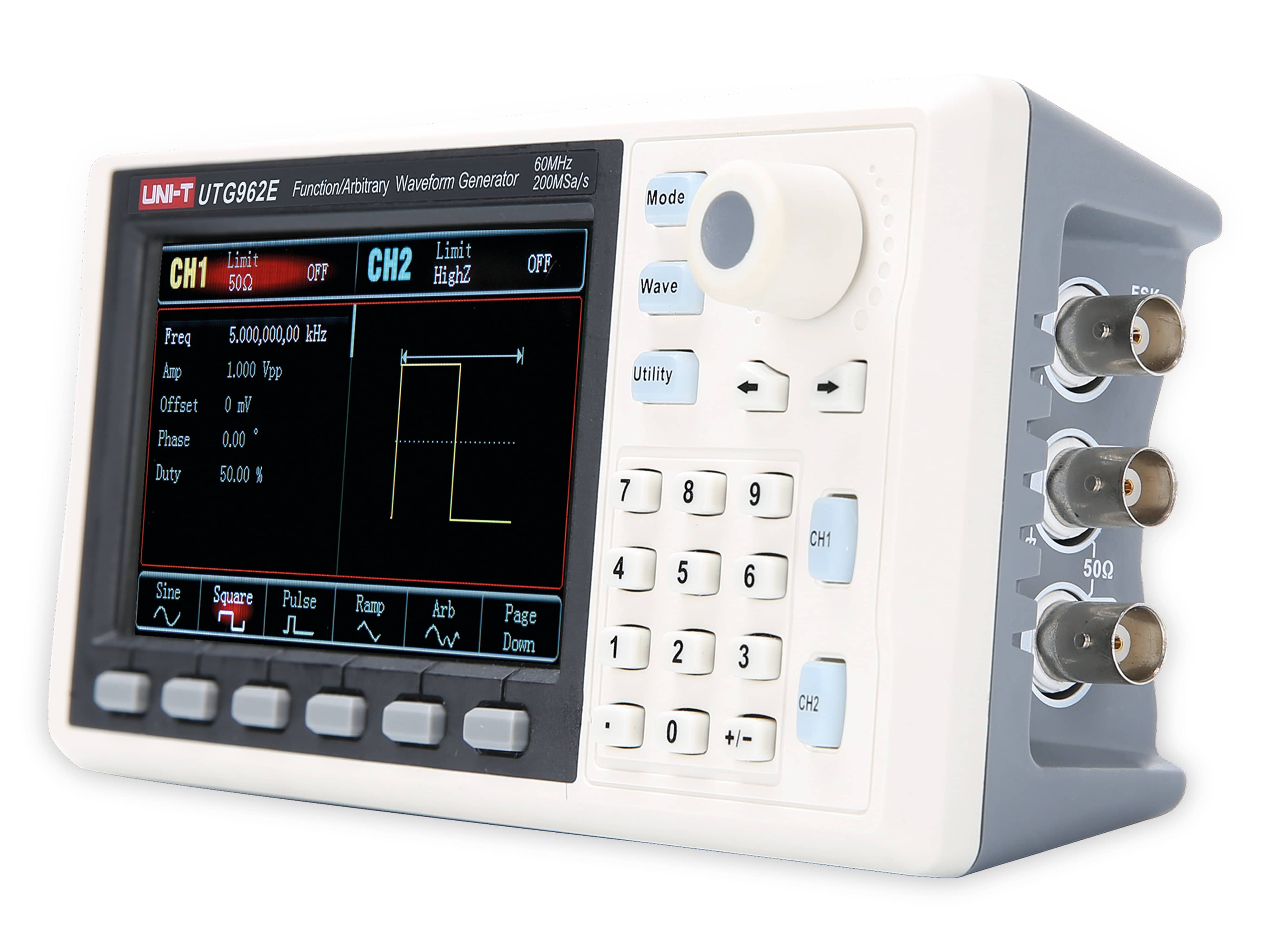 UNI-T Funktionsgenerator UTG962E, 60 MHz