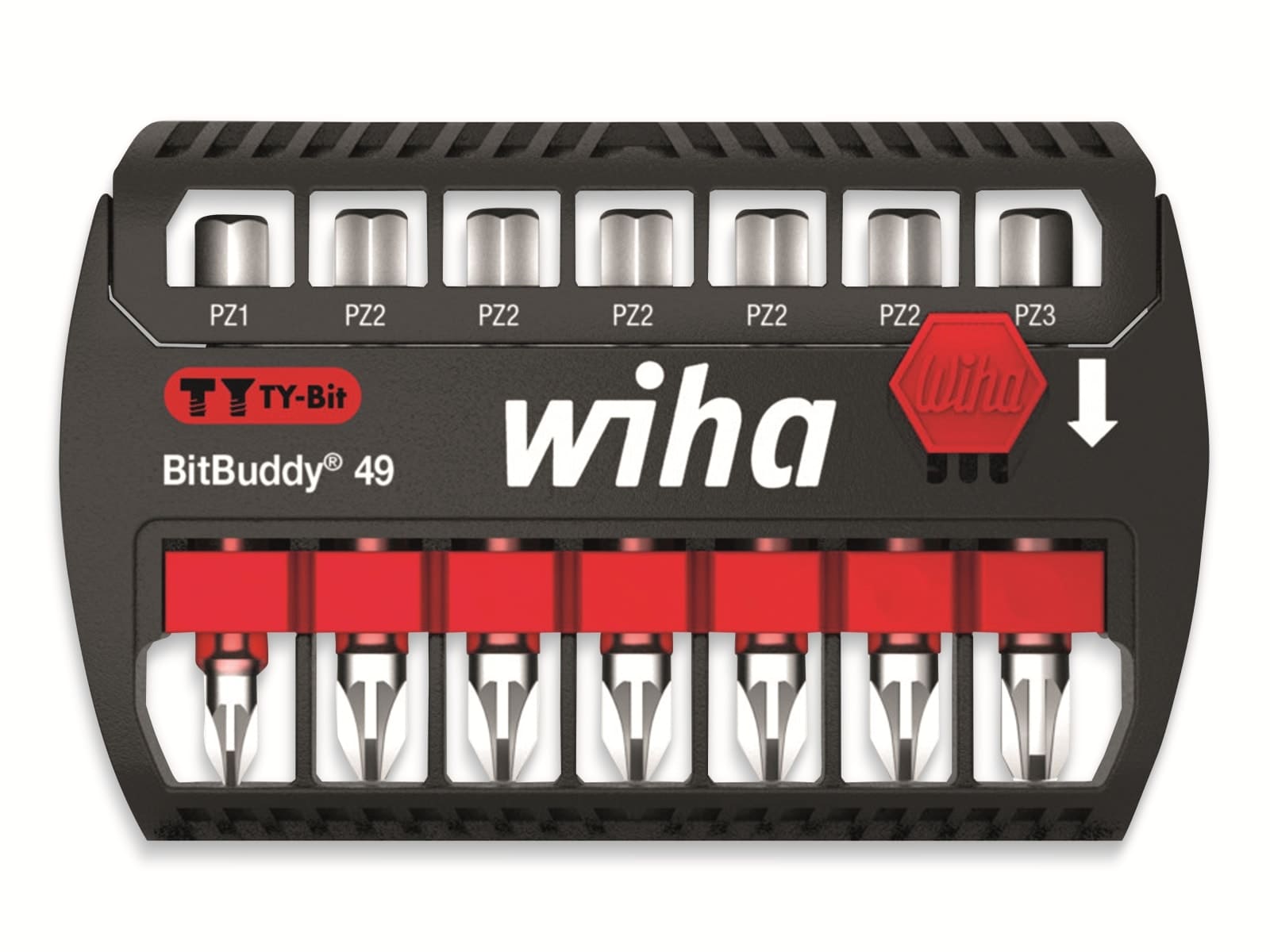 WIHA Bit-Set BitBuddy, TY-Bit, 8-tlg. PZ, 49mm