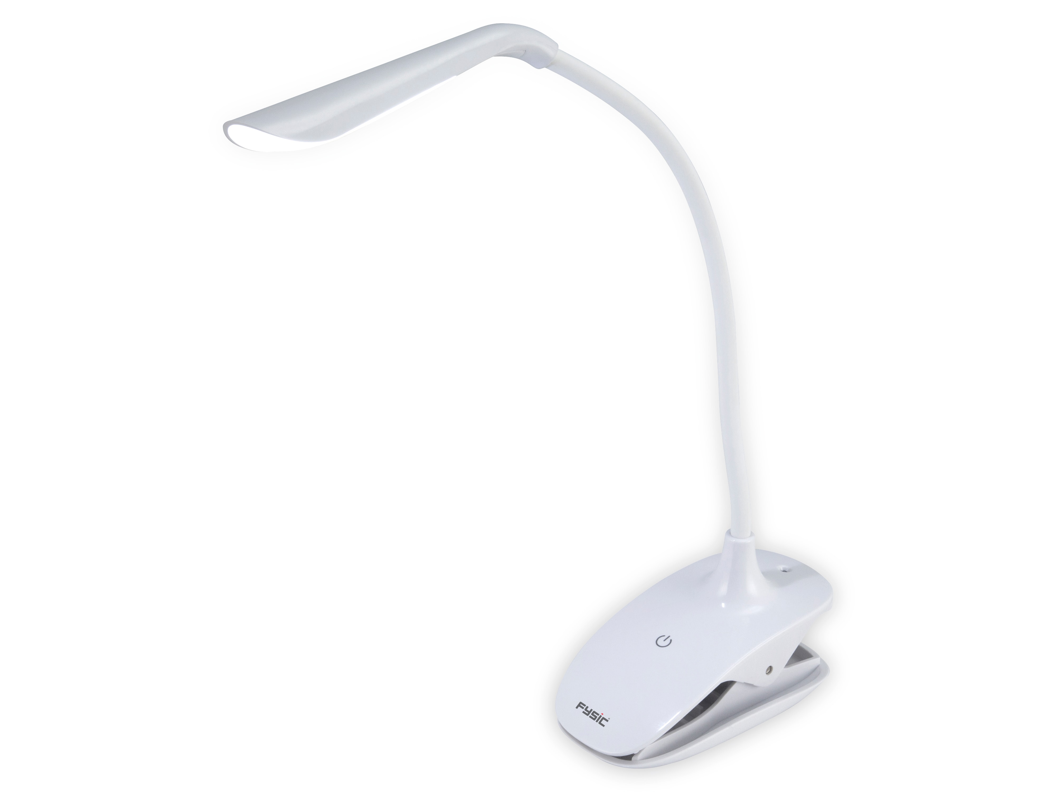 FYSIC LED-Leuchte FL-11, mit Klemme, aufladbar, weiß