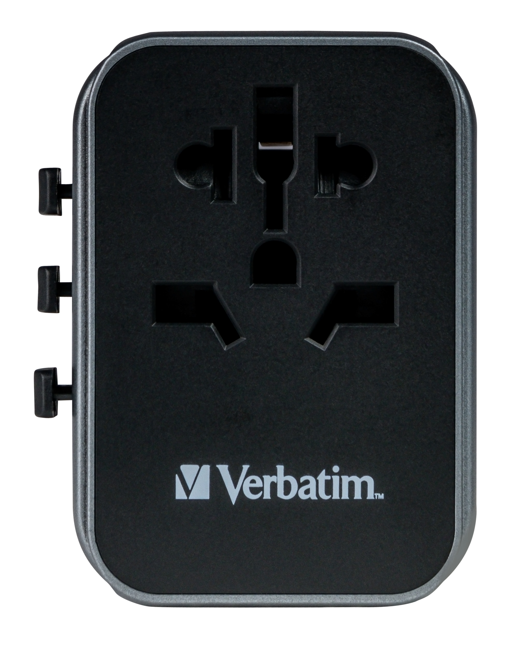 VERBATIM Universal-Reise-Adapter UTA-03, 1x Stromstecker, 2x USB-A, 3x USB-C