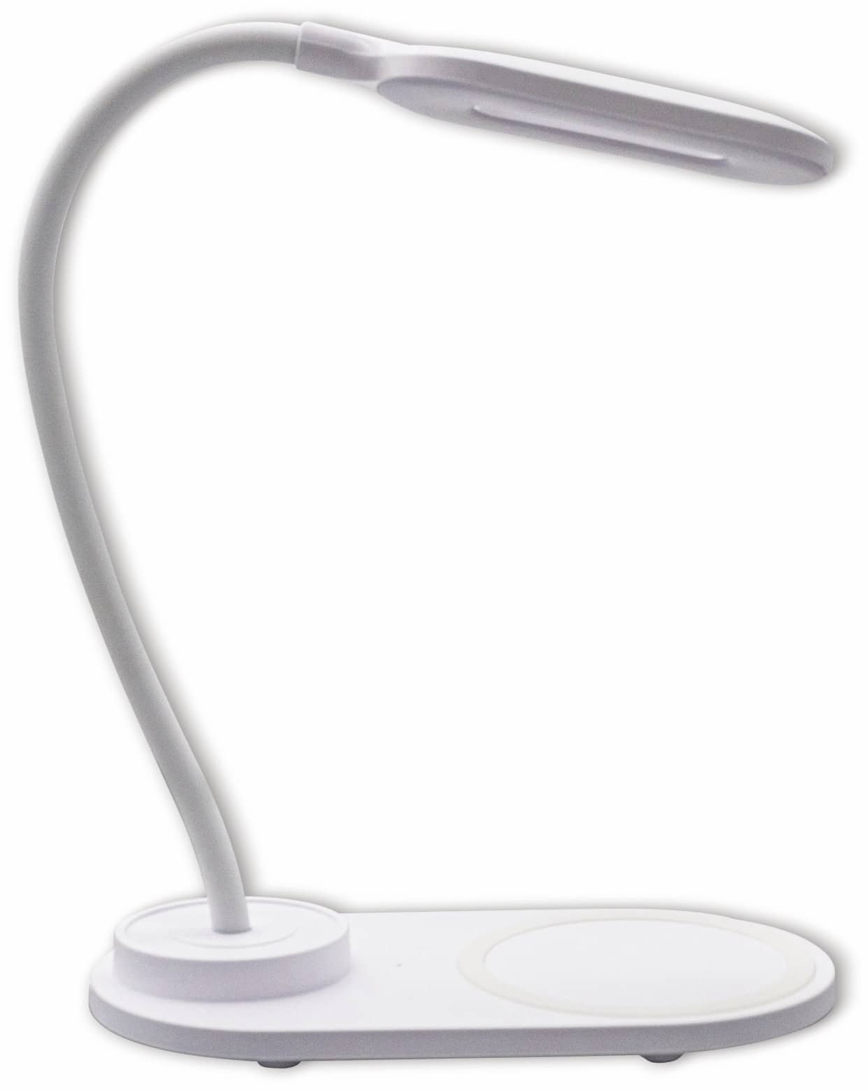 DENVER LED-Tischlampe LQI-55, 5 W, Induktions-Lader, 2700-6500K, weiß