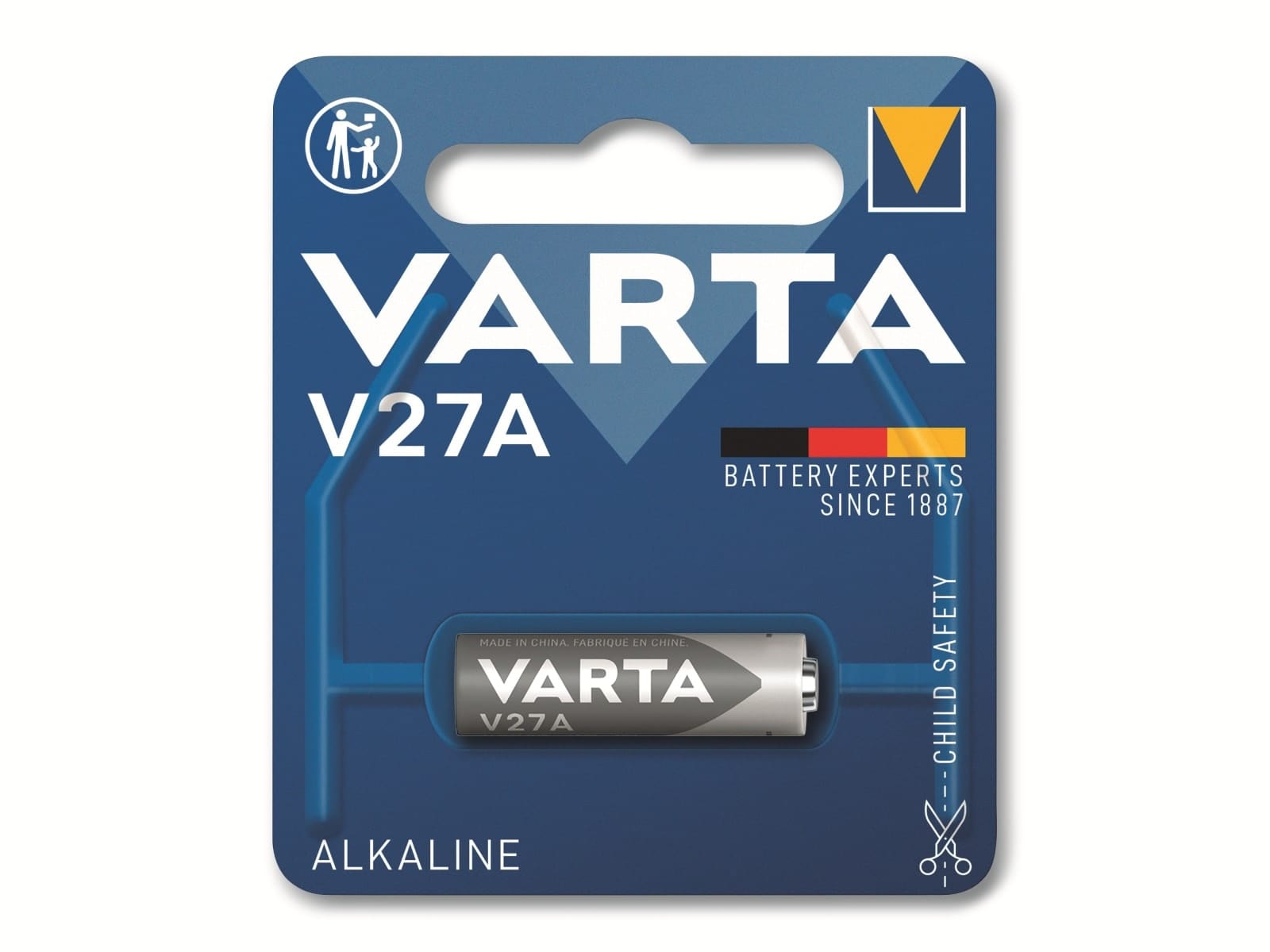 VARTA Batterie Alkaline, LR27, V27A, 12V, Electronics, 1 Stück