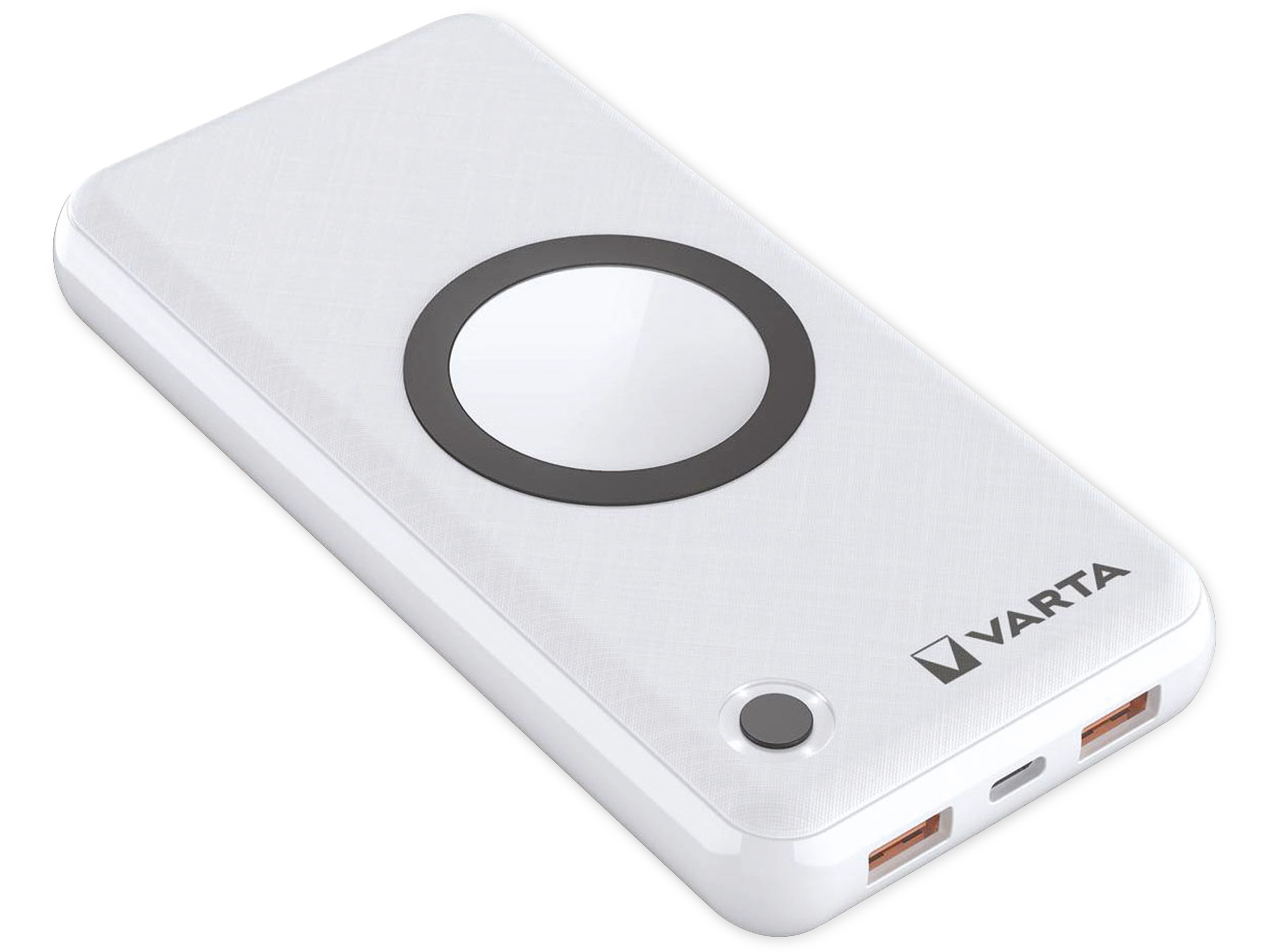 VARTA USB-Powerbank Wireless, 15.000mAh, mit Ladekabel