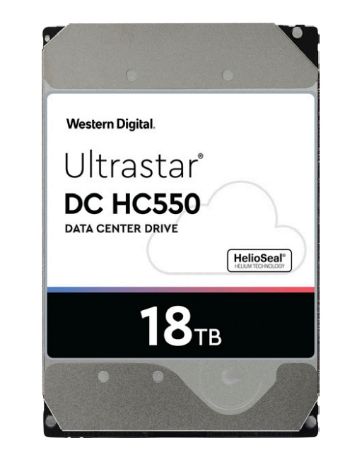 WESTERN DIGITAL Festplatte Ultrastar DC HC550 WUH721818ALE6L4 Ent., 18TB